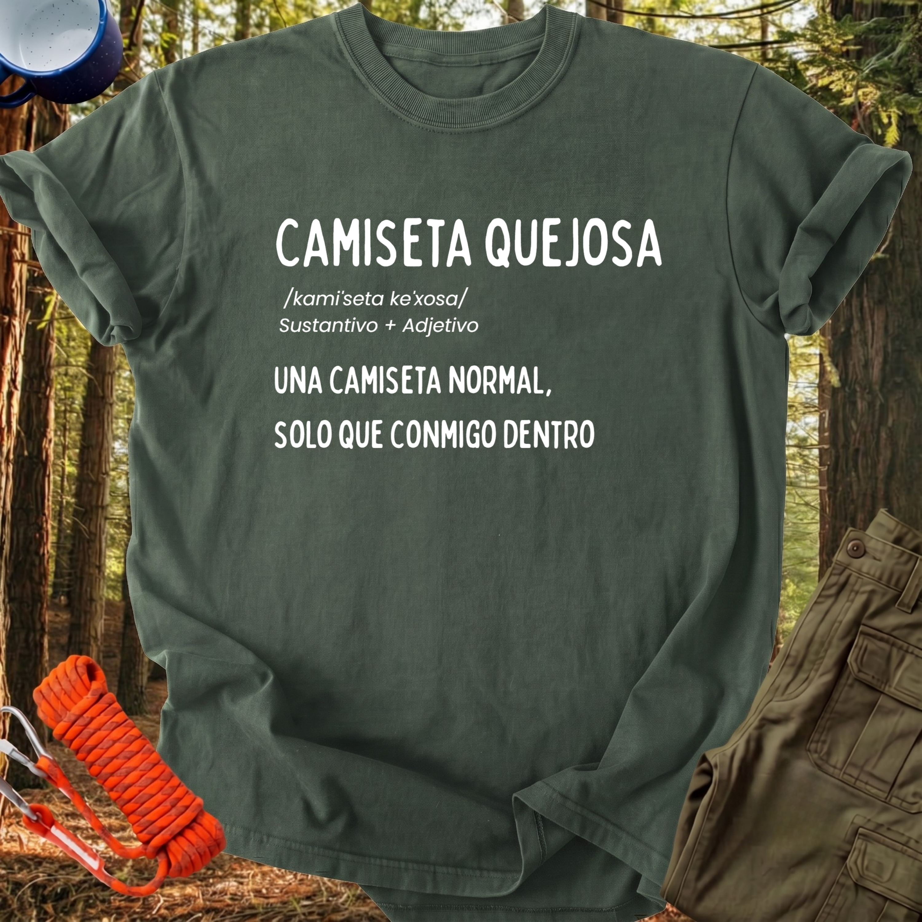 Camiseta Quejosa