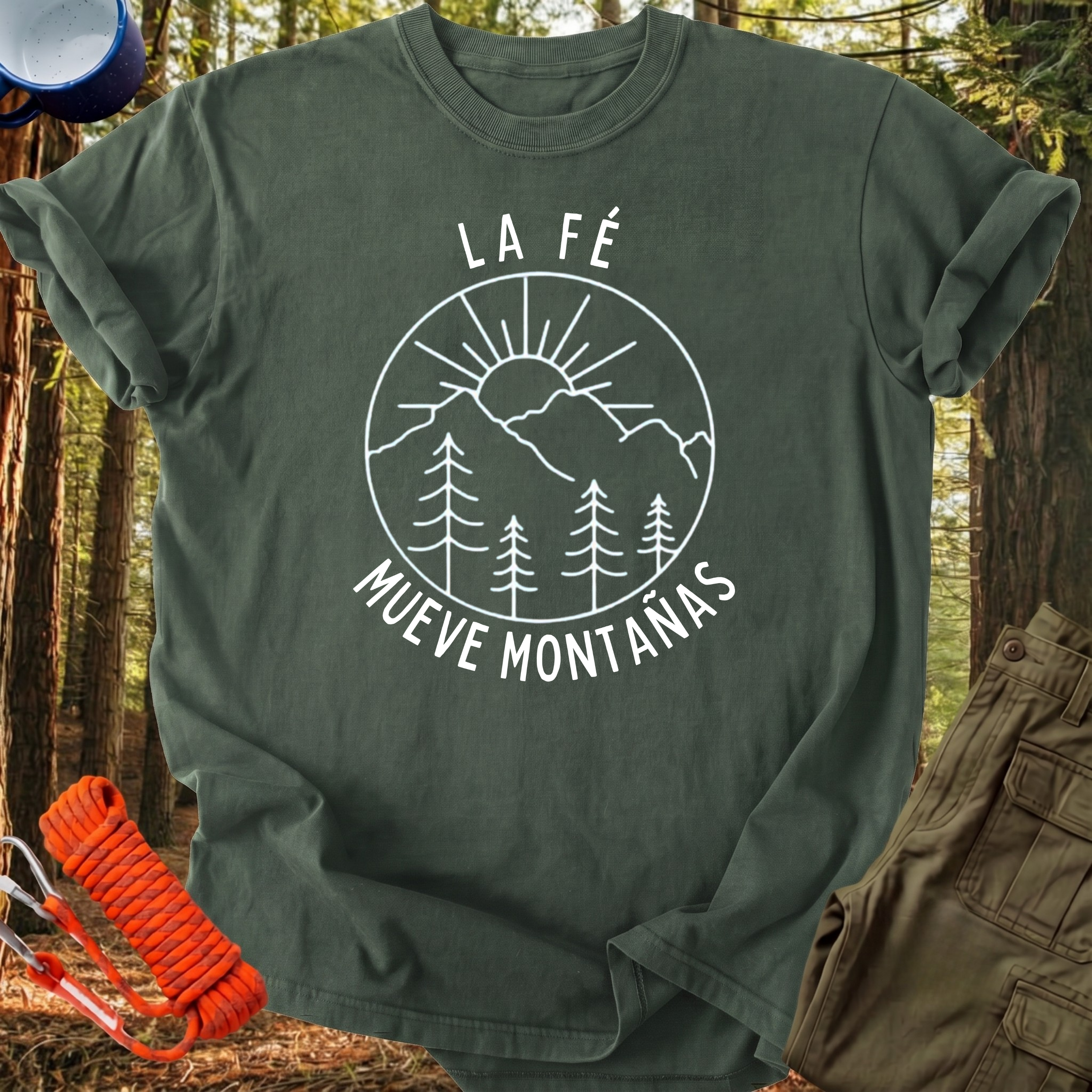 Camiseta La Fé Mueve Montañas