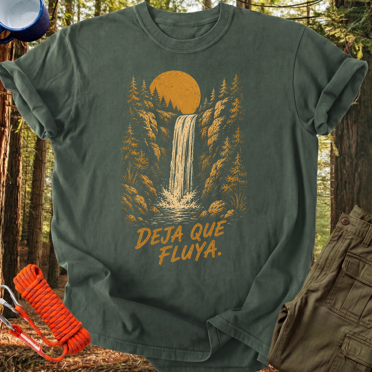 Camiseta Deja Que Fluya