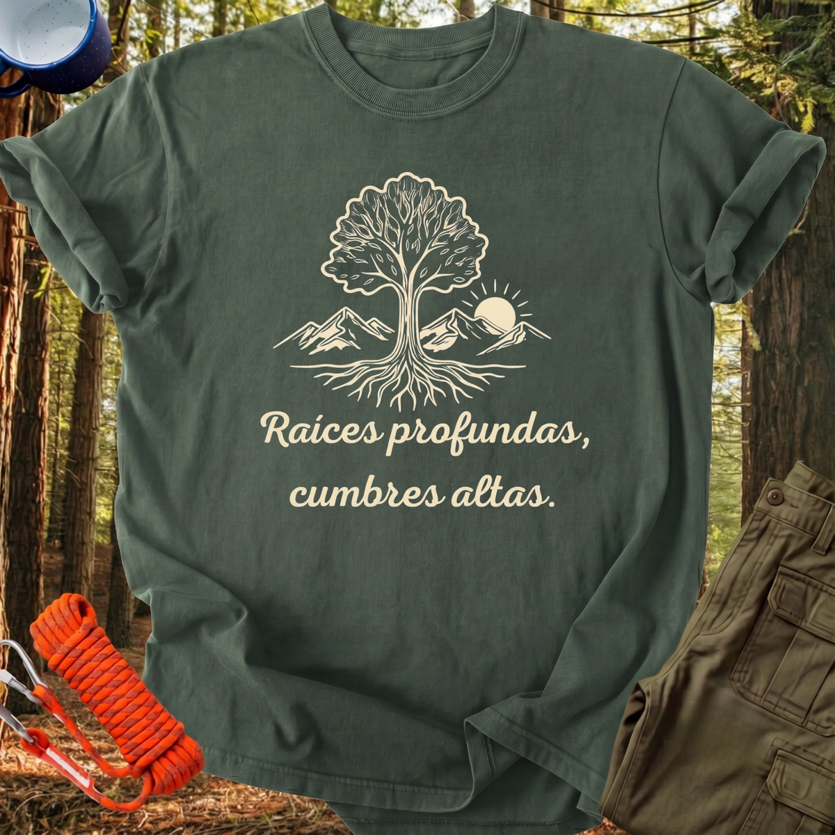 Camiseta Raíces Profundas