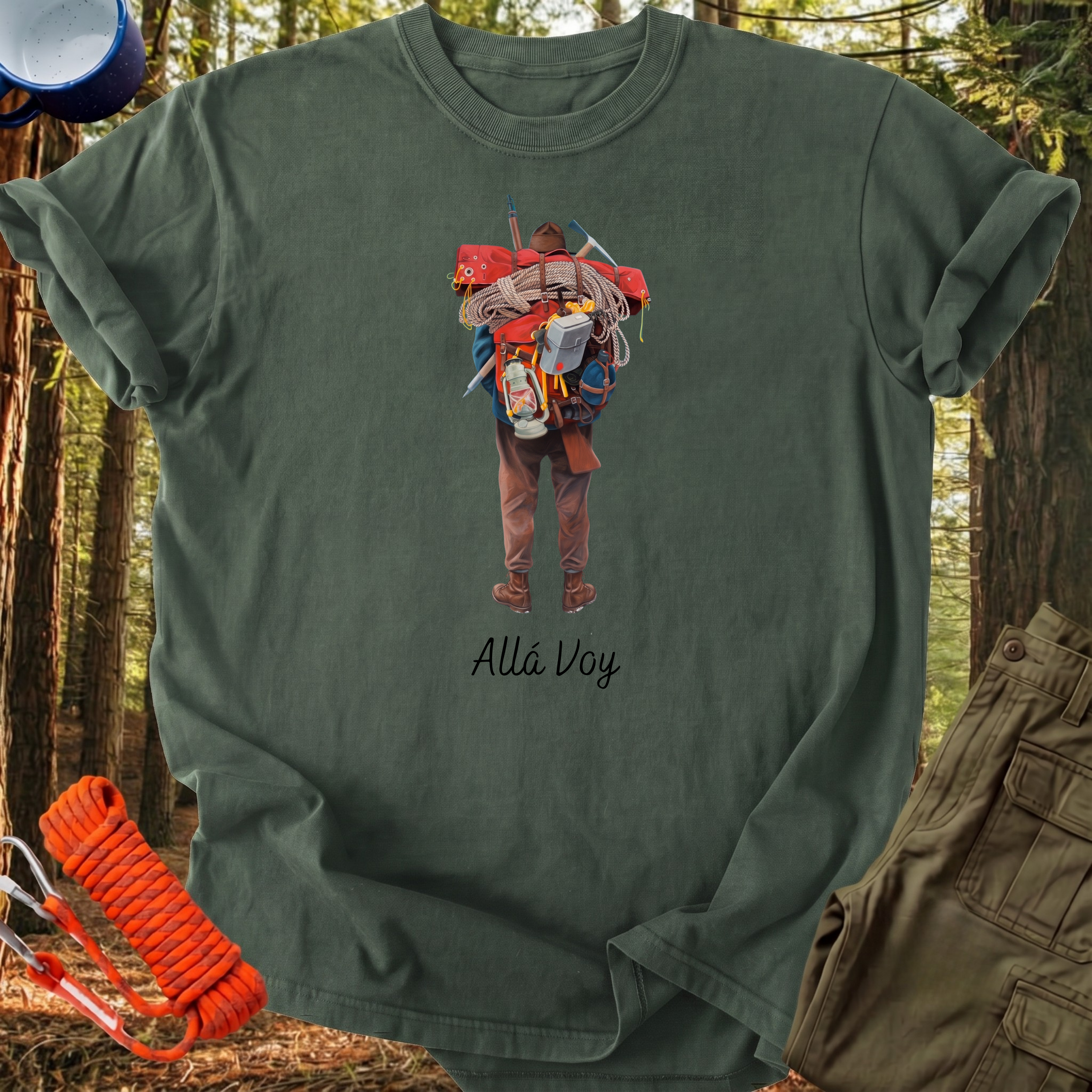Camiseta Allá Voy