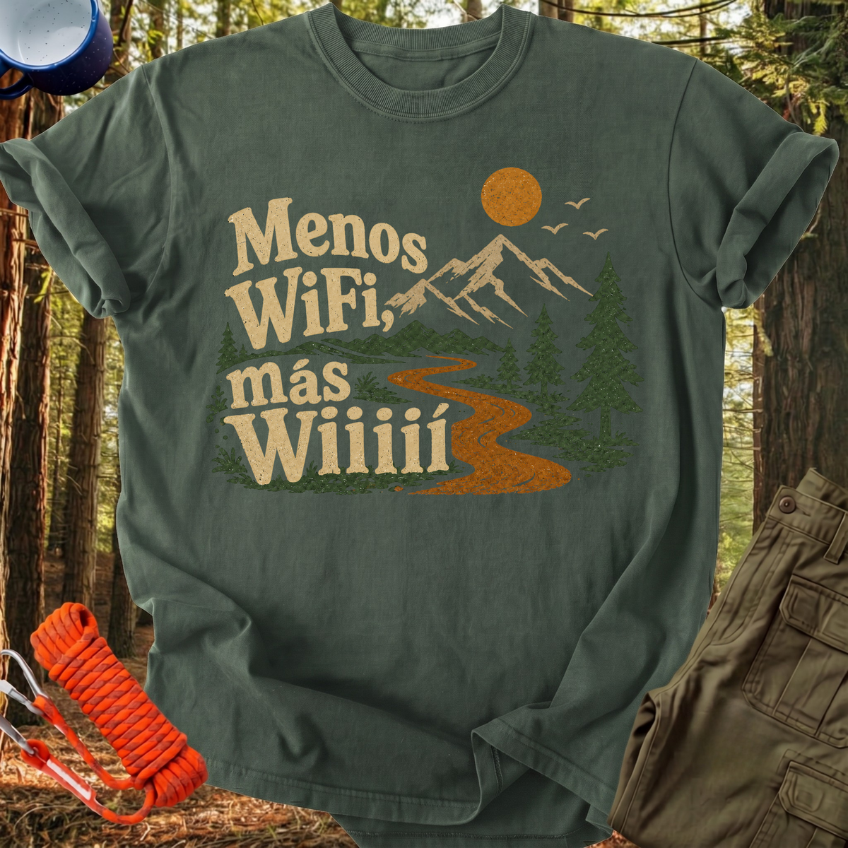 Camiseta Menos Wifi