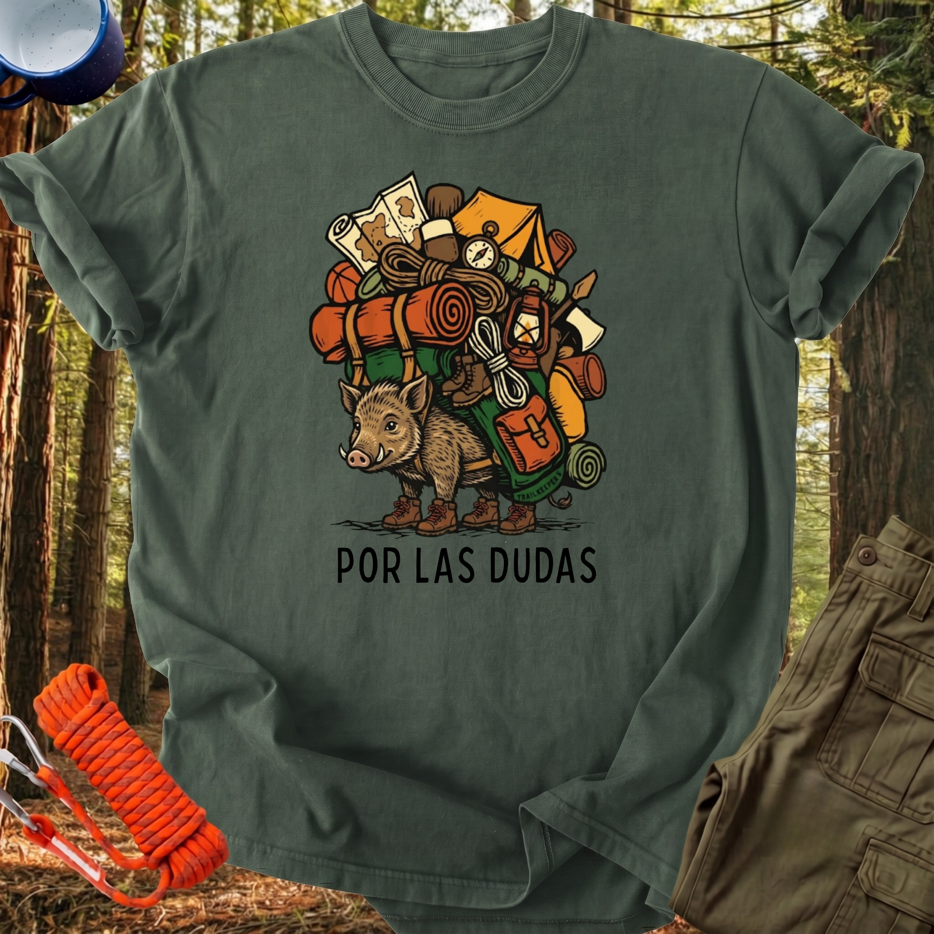 Camiseta Por las Dudas