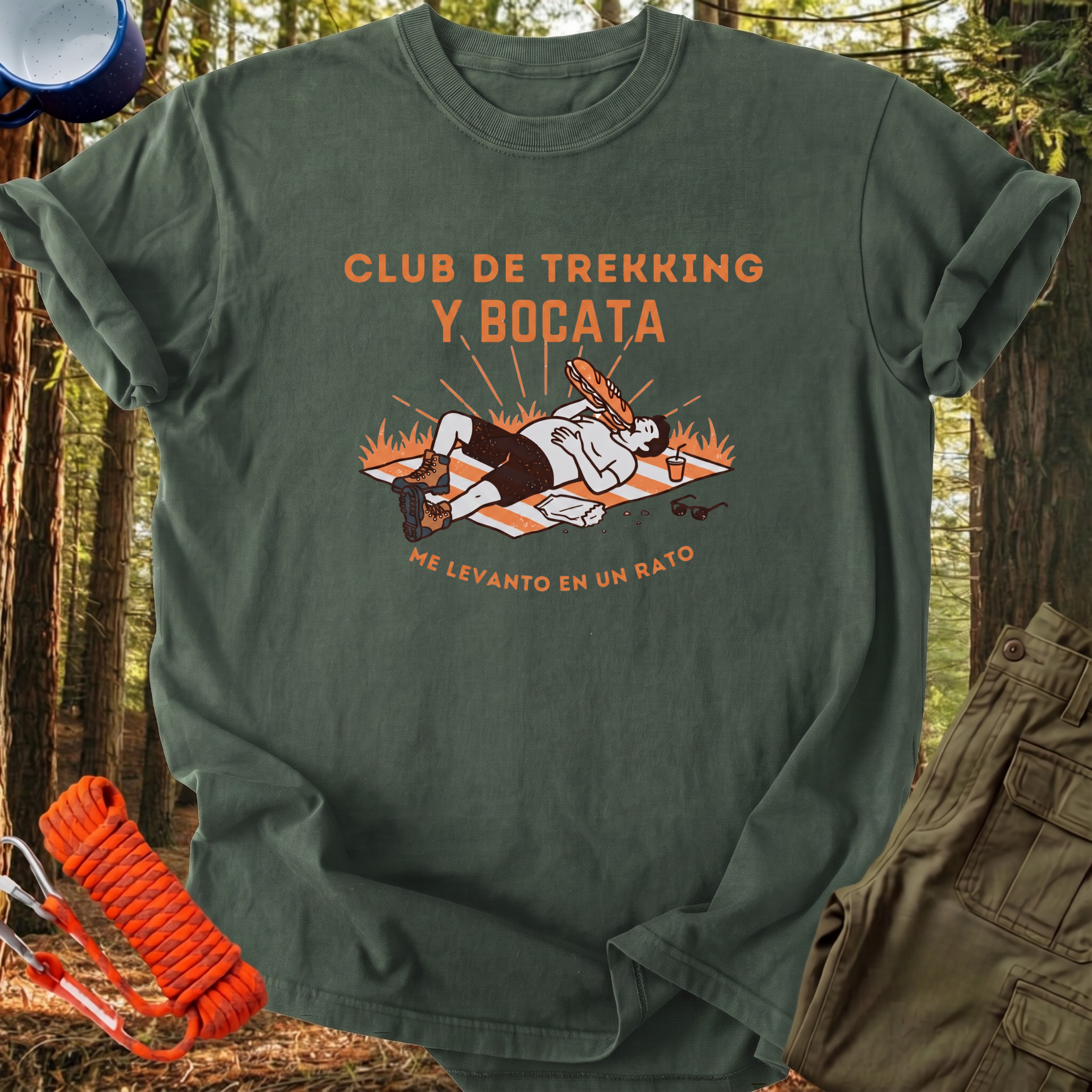 Camiseta Club de Trekking y Bocata