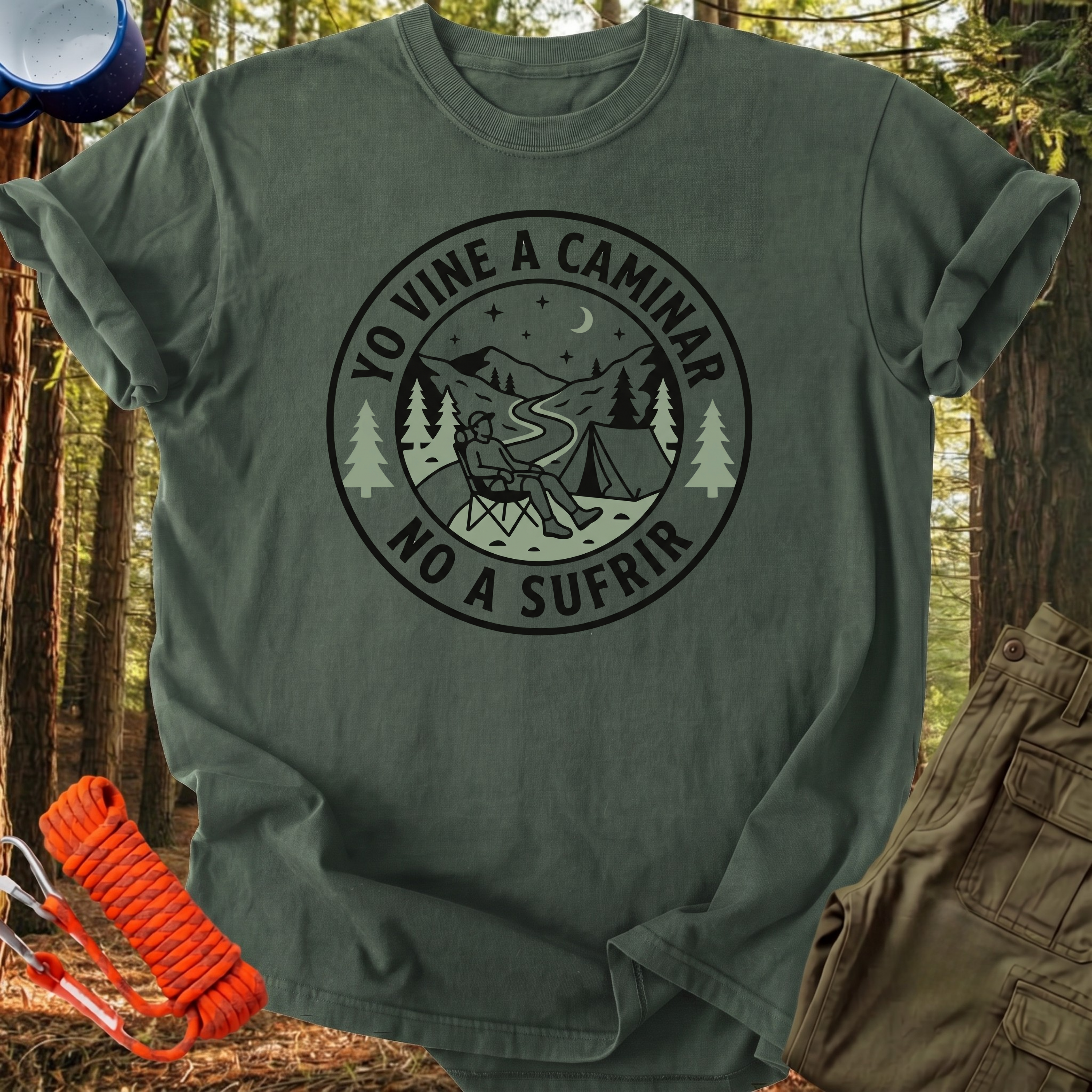 Camiseta Yo Vine a Caminar