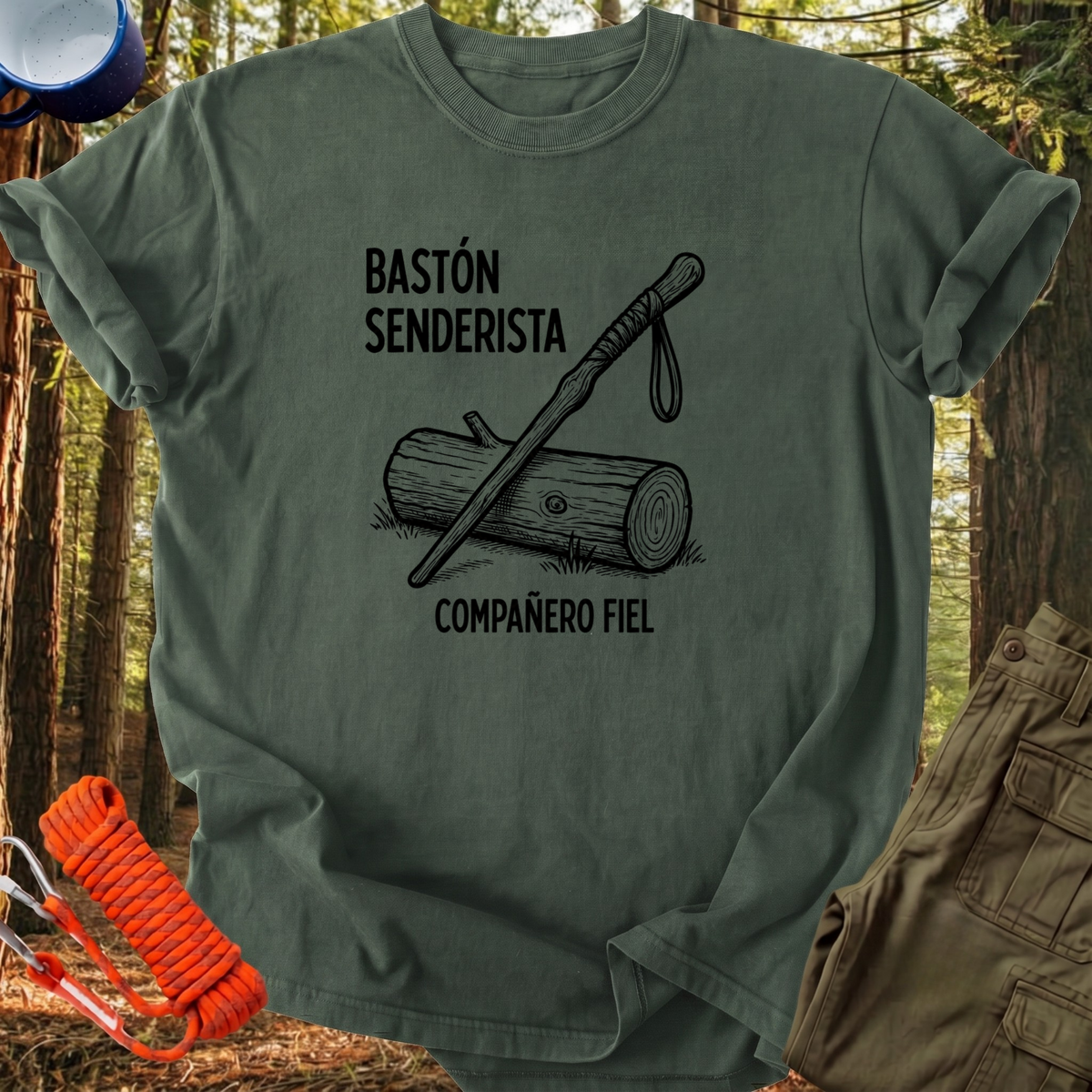 Camiseta Bastón Senderista