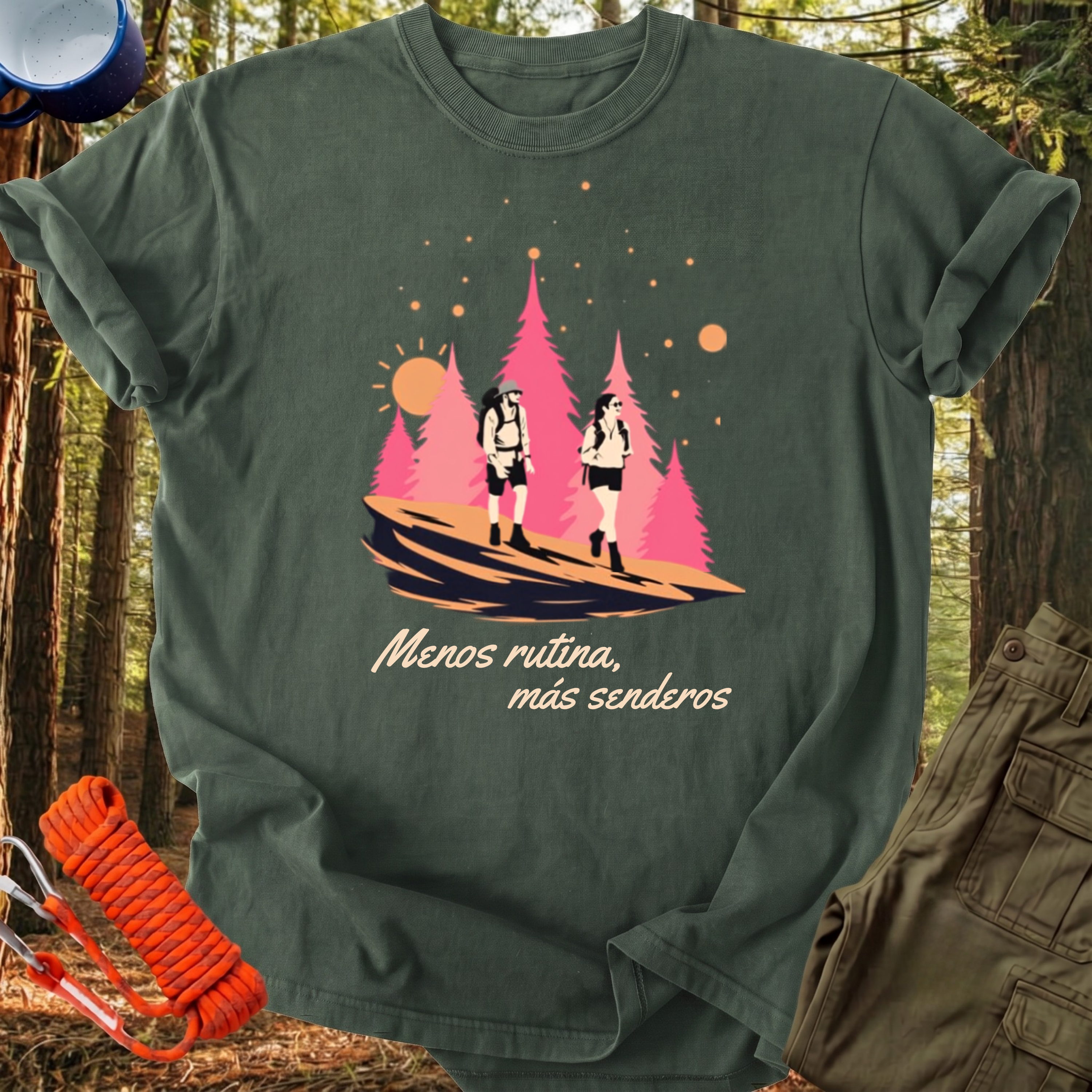 Camiseta Menos Rutina