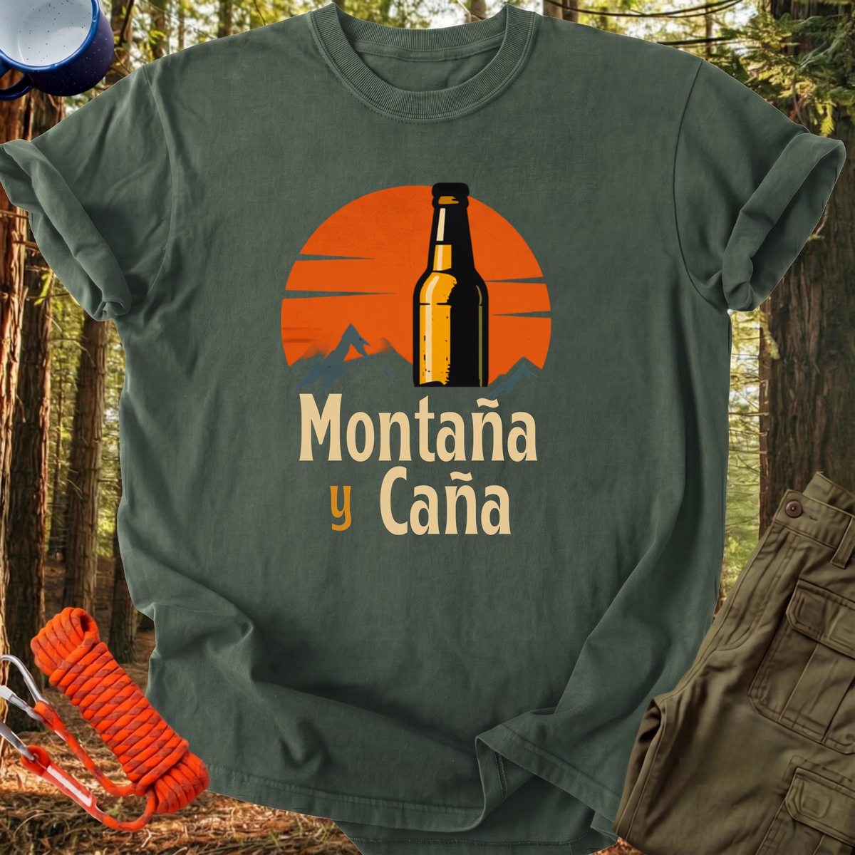 Camiseta Caña y Montaña