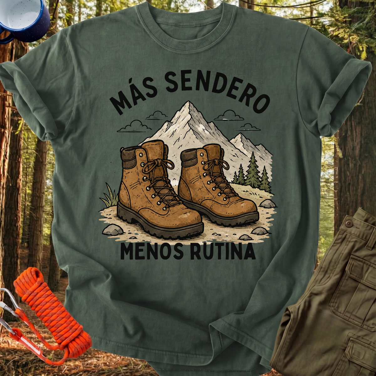 Camiseta Más Sendero