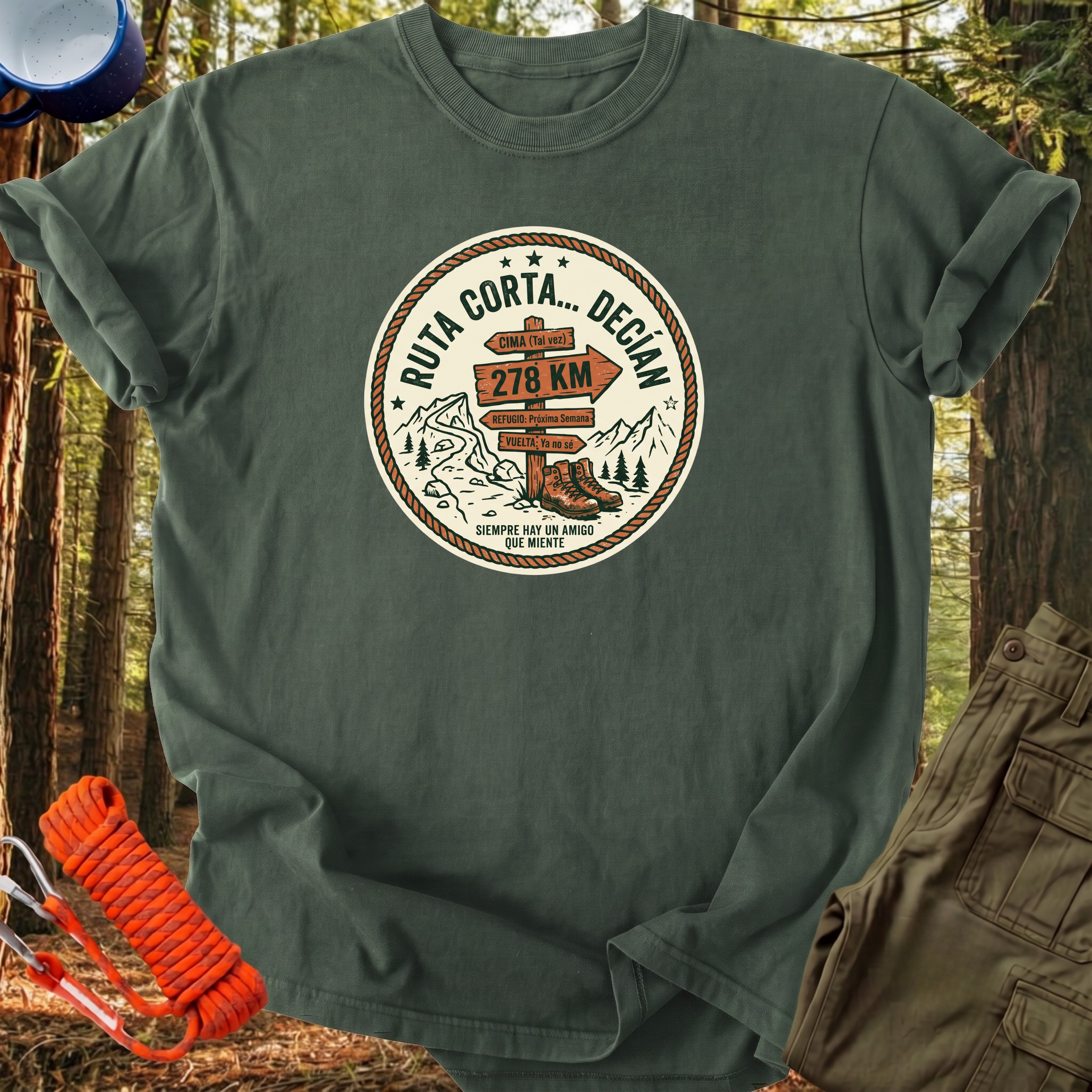 Camiseta Ruta Corta