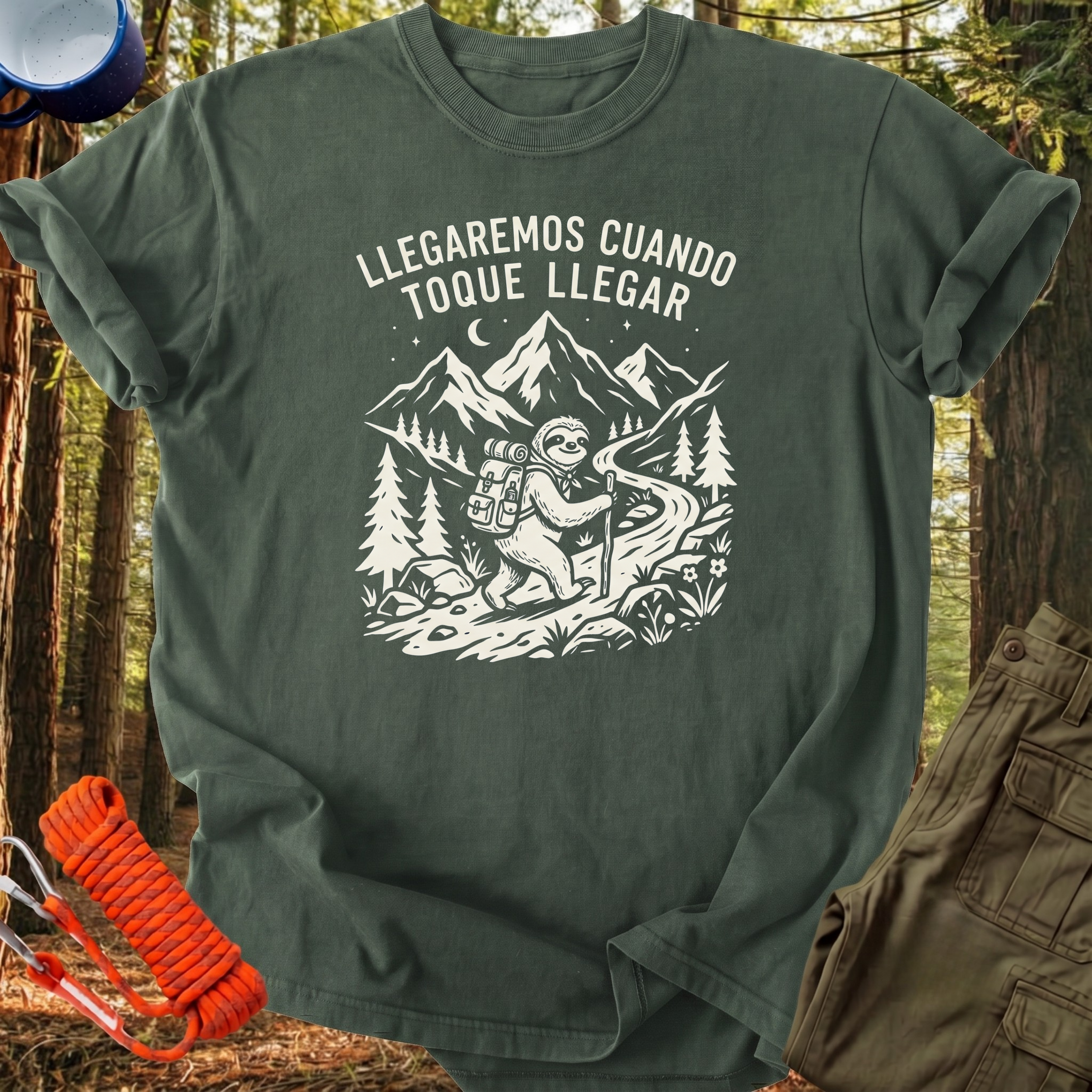 Camiseta Llegaremos Cuando Toque Llegar