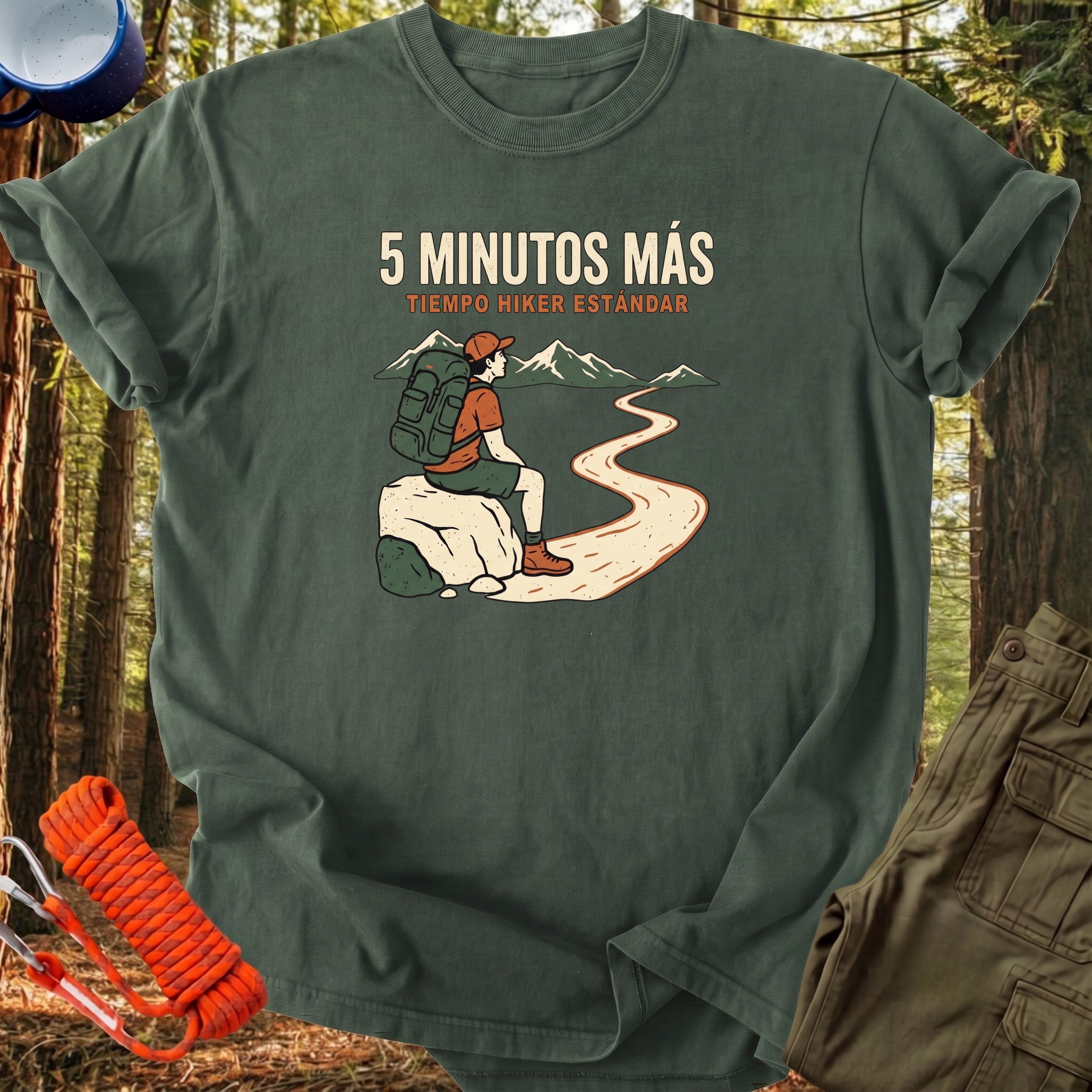 Camiseta 5 Minutos Más