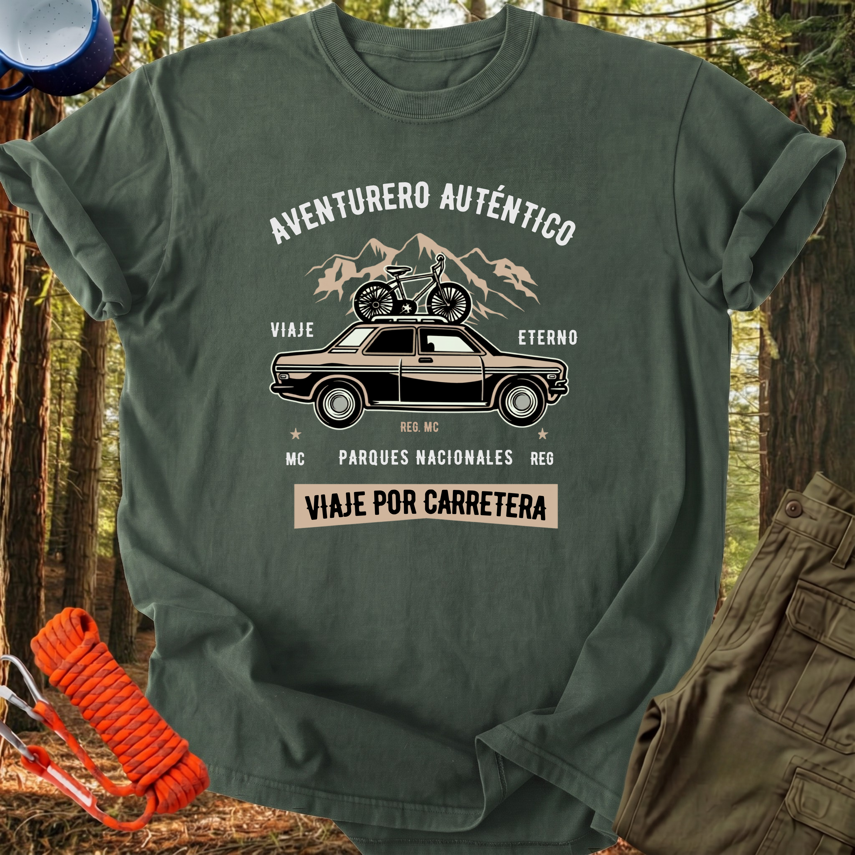 Camiseta Aventurero Auténtico