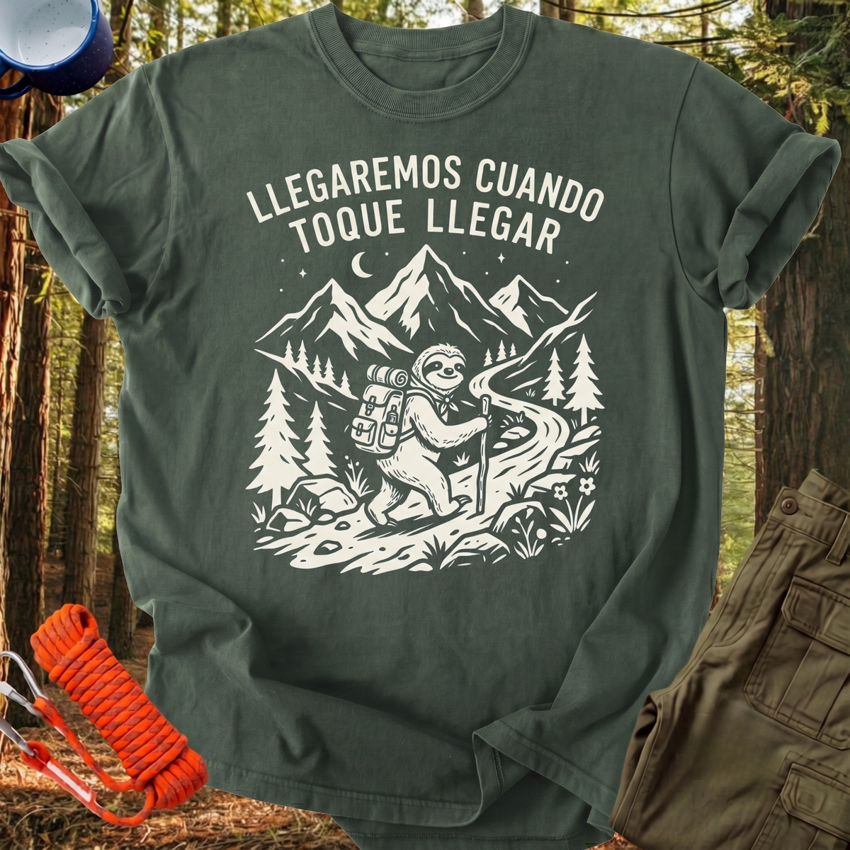 Camiseta Llegaremos Cuando Toque Llegar