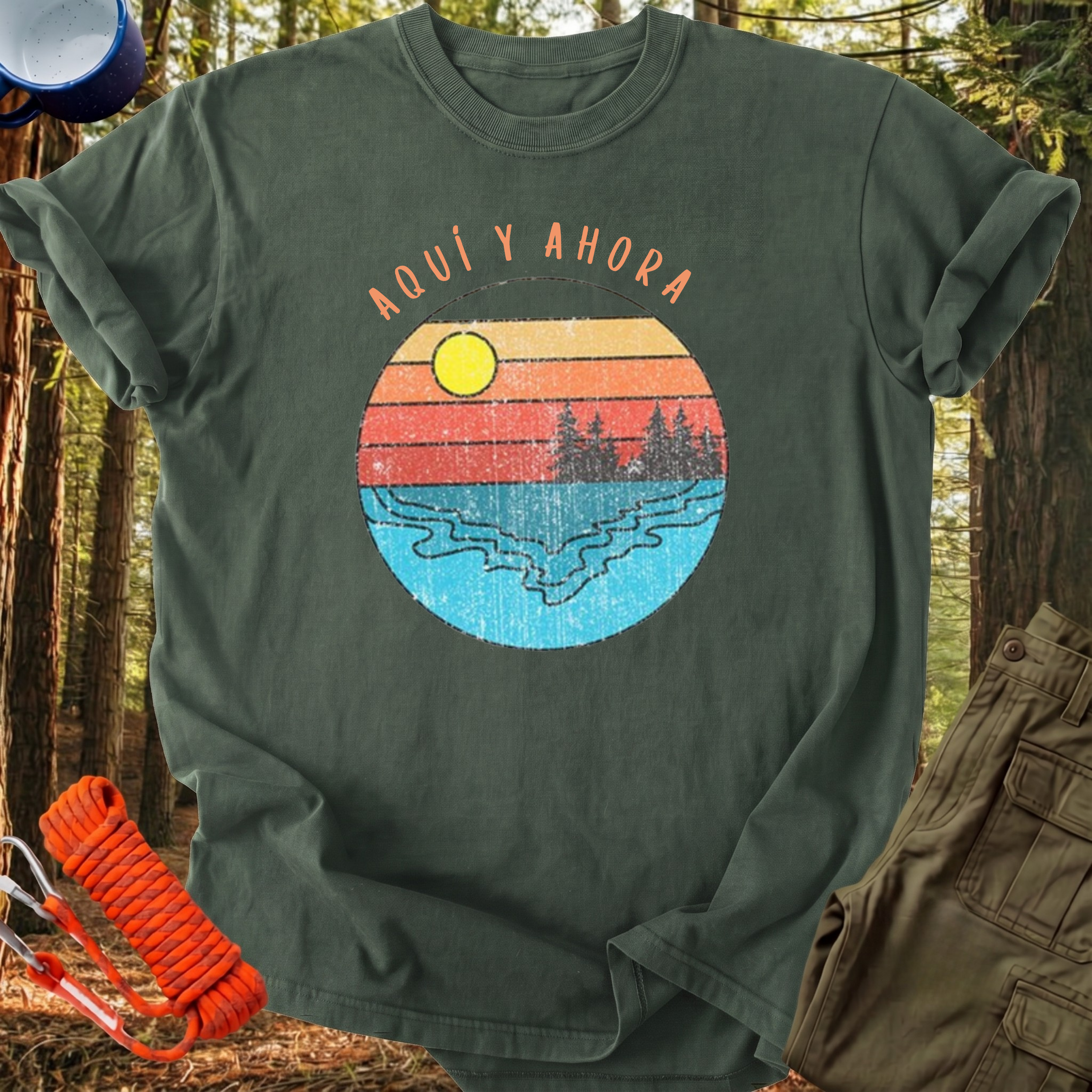 Camiseta Aquí y Ahora