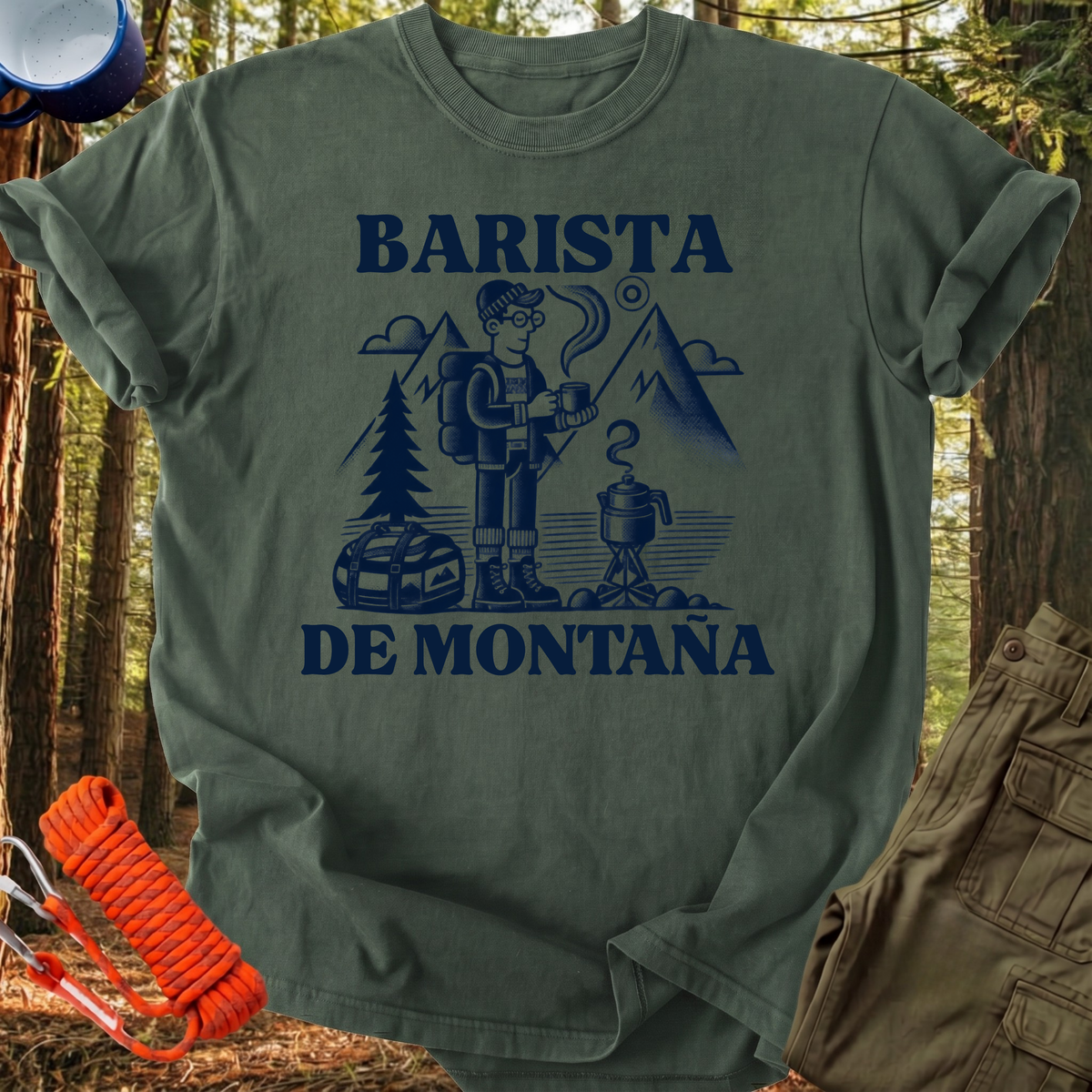 Camiseta Barista De Montaña