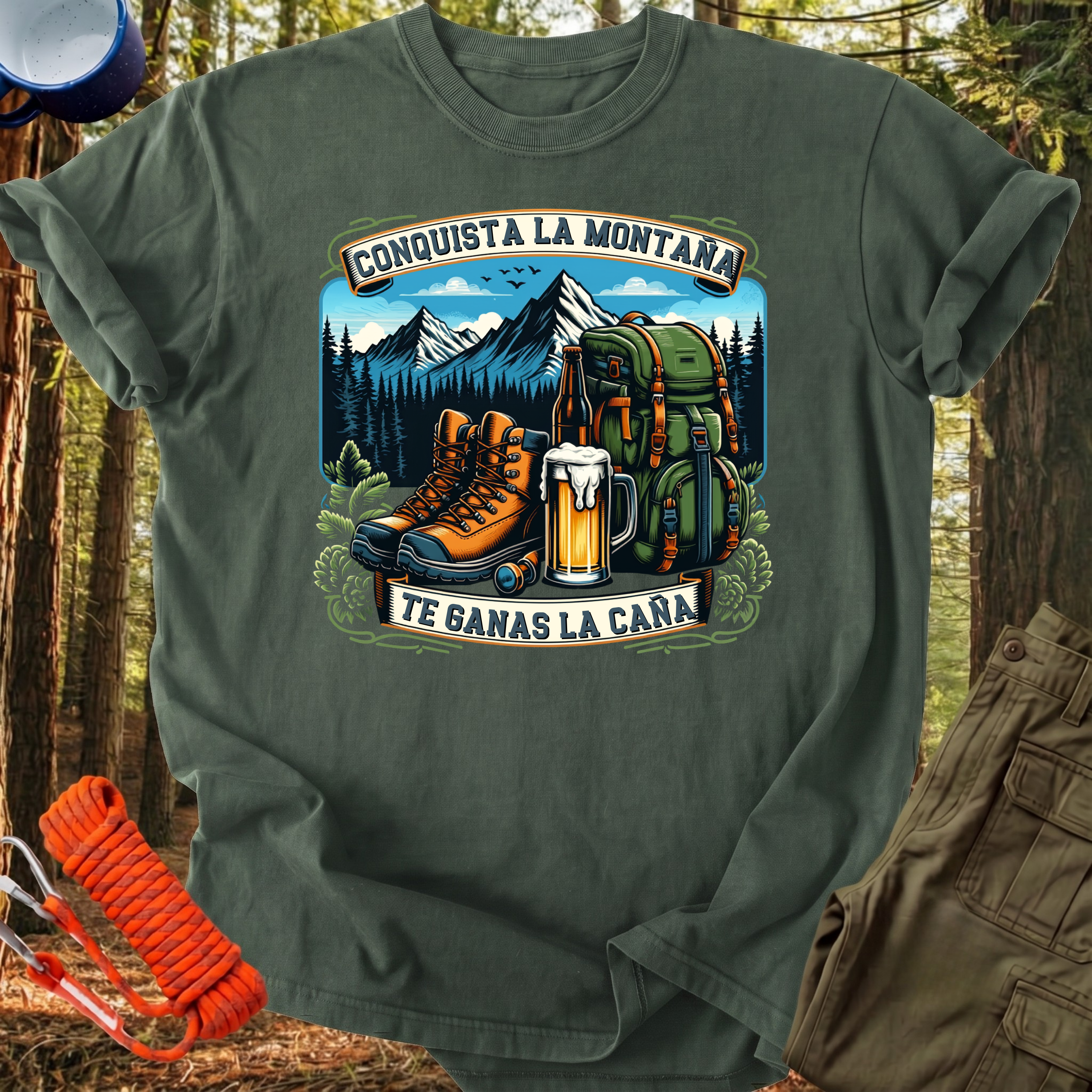 Camiseta Conquista la Montaña
