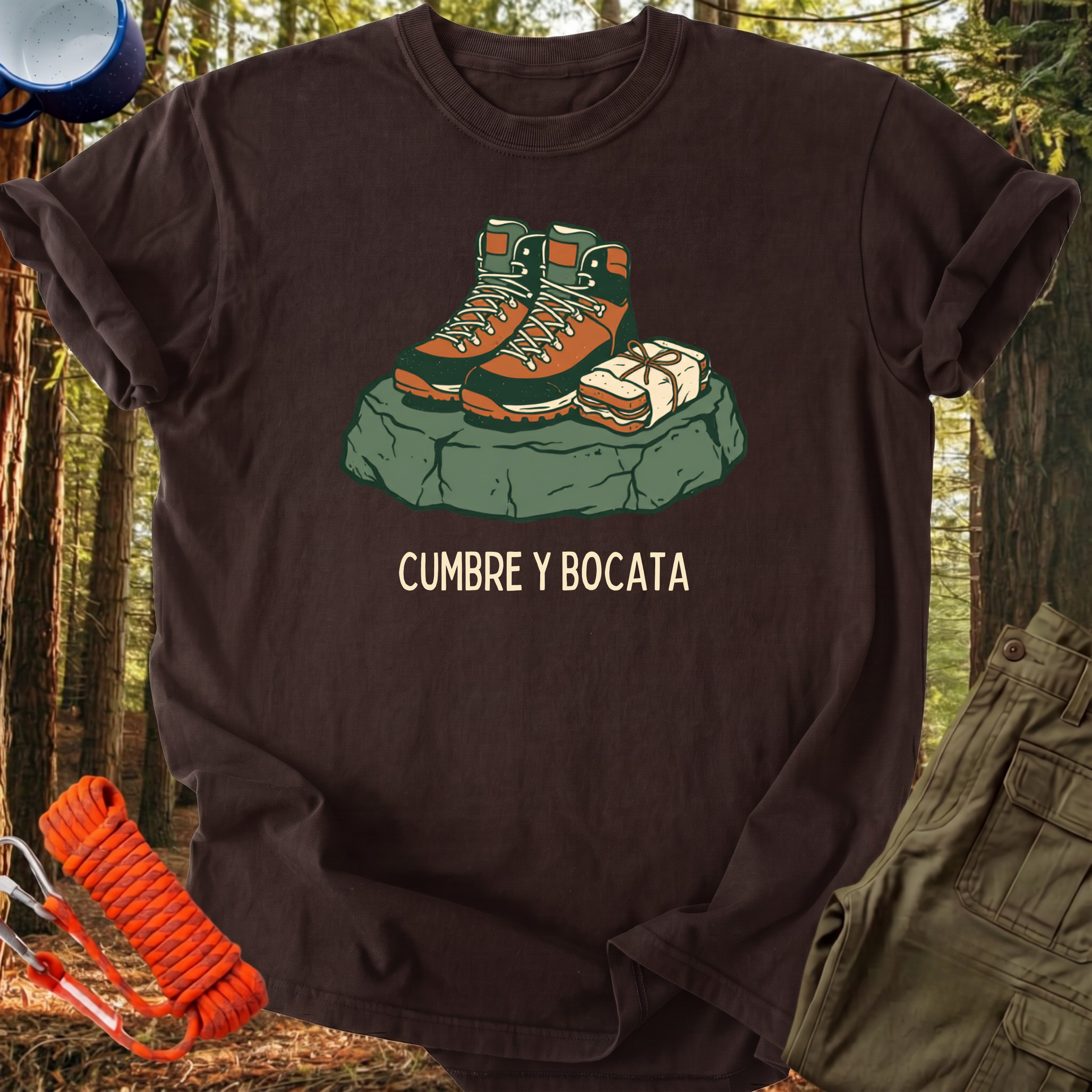 Camiseta Cumbre y Bocata