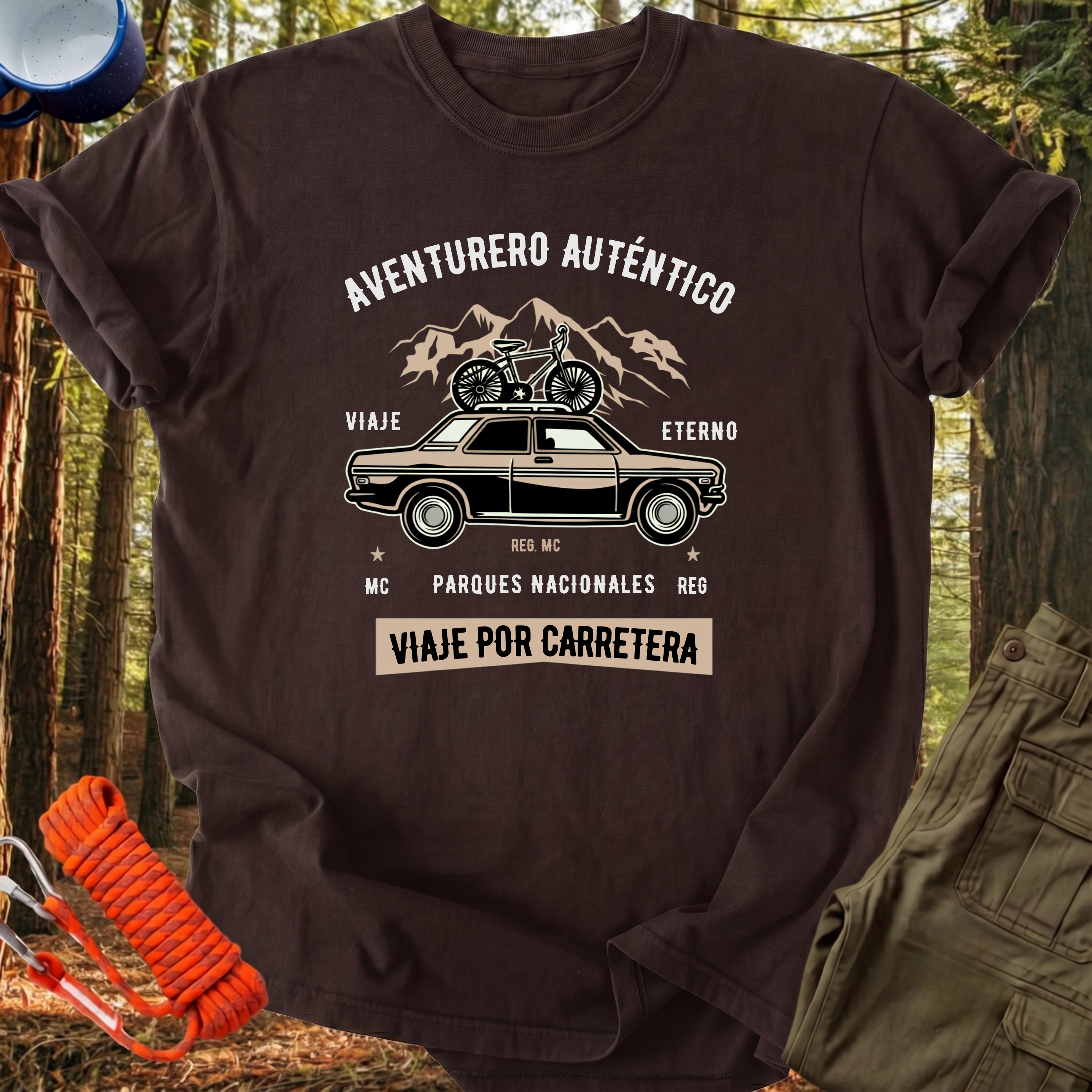 Camiseta Aventurero Auténtico