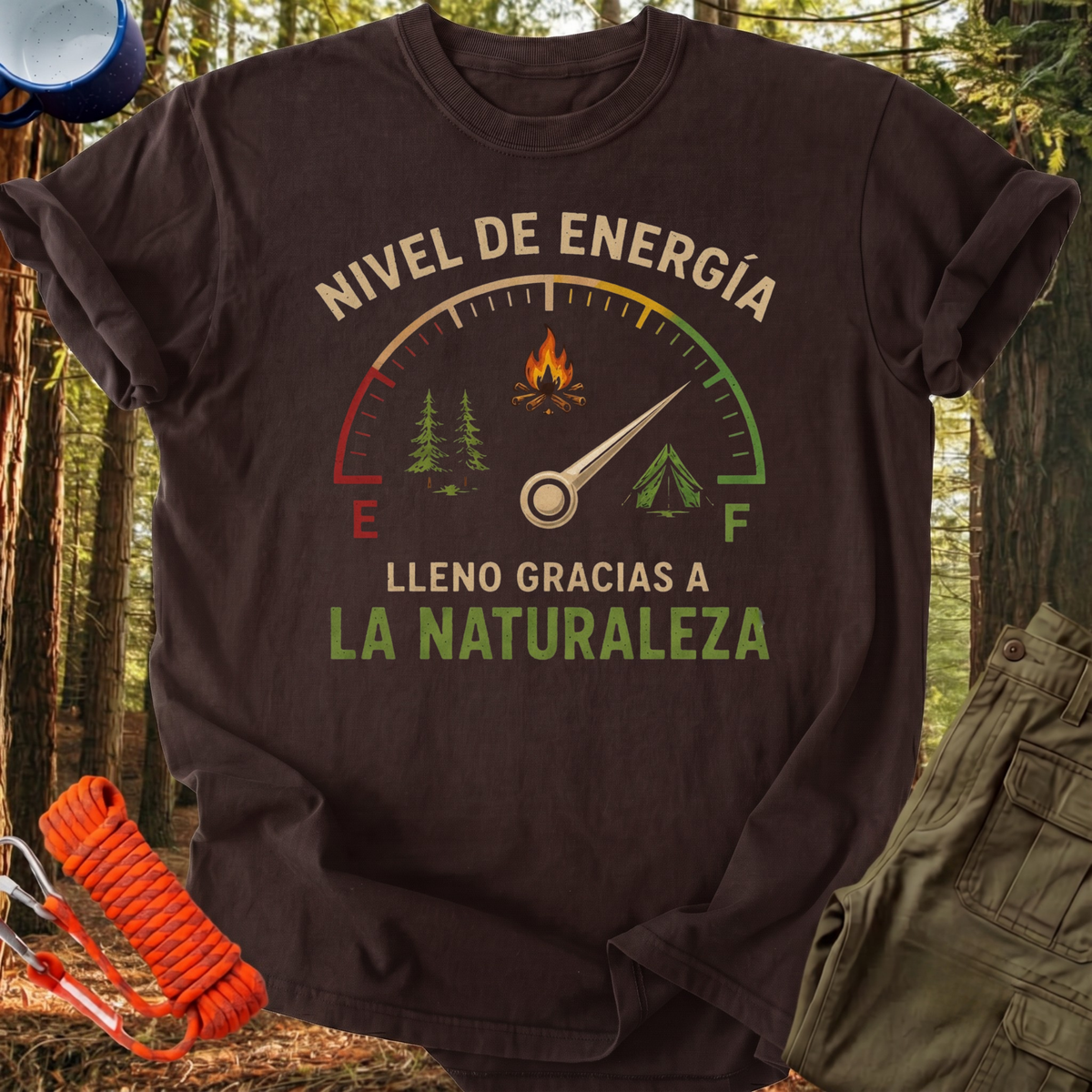 Camiseta Nivel de Energía