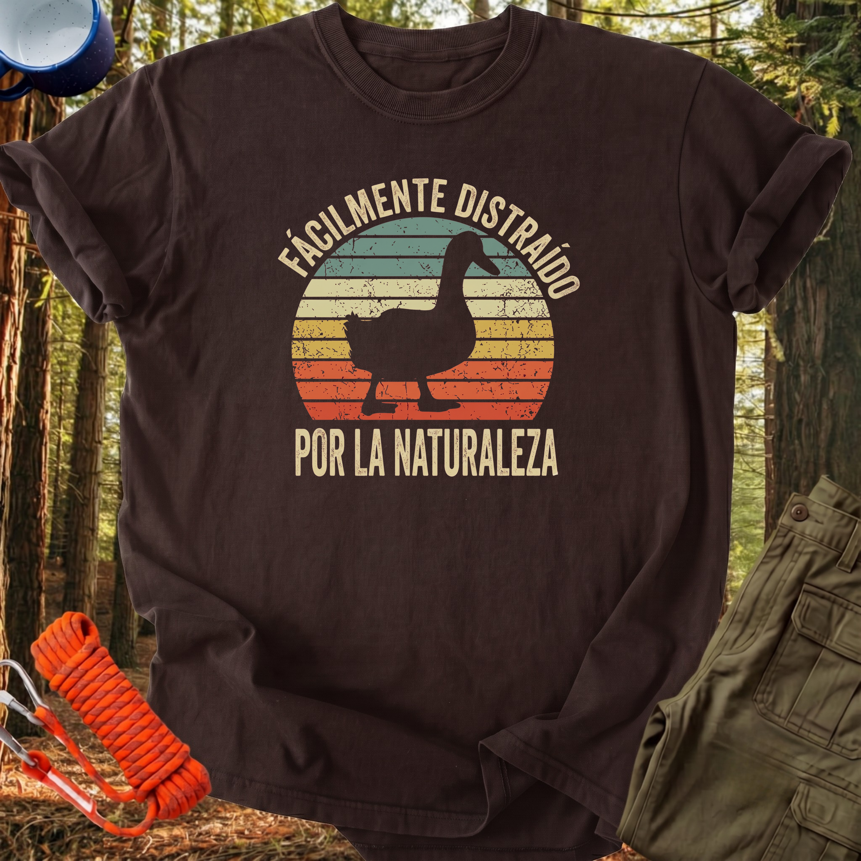 Camiseta Fácilmente Distraído