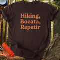 Camiseta Hiking, bocata, repetir