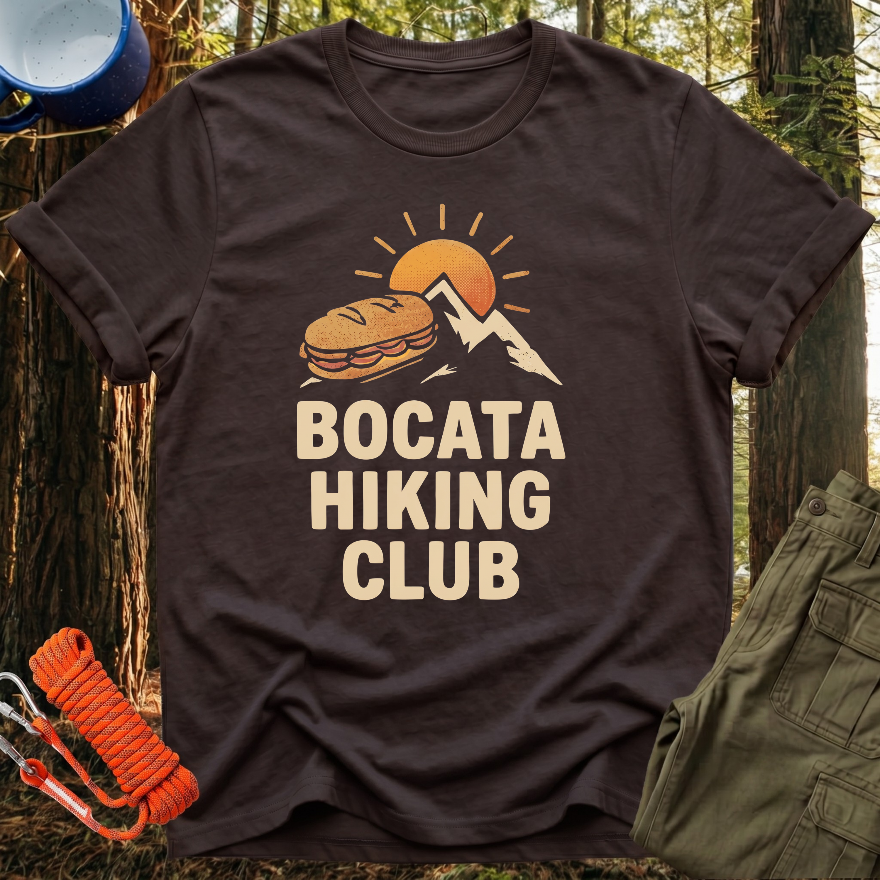 Camiseta Club de Senderismo Bocata