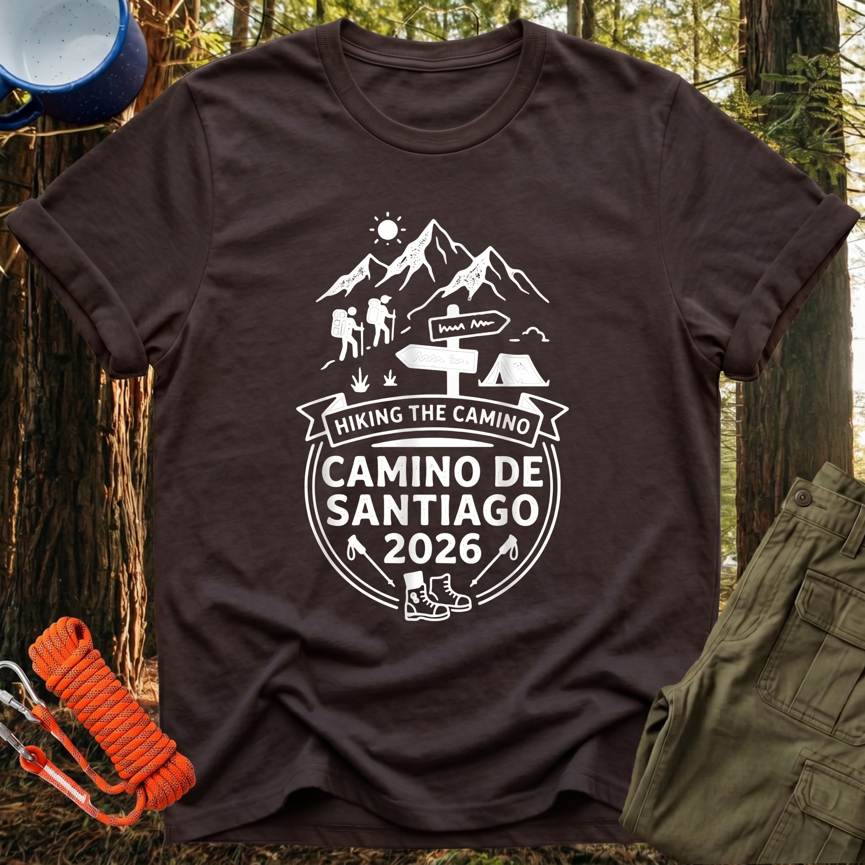 Camiseta Camino de Santiago