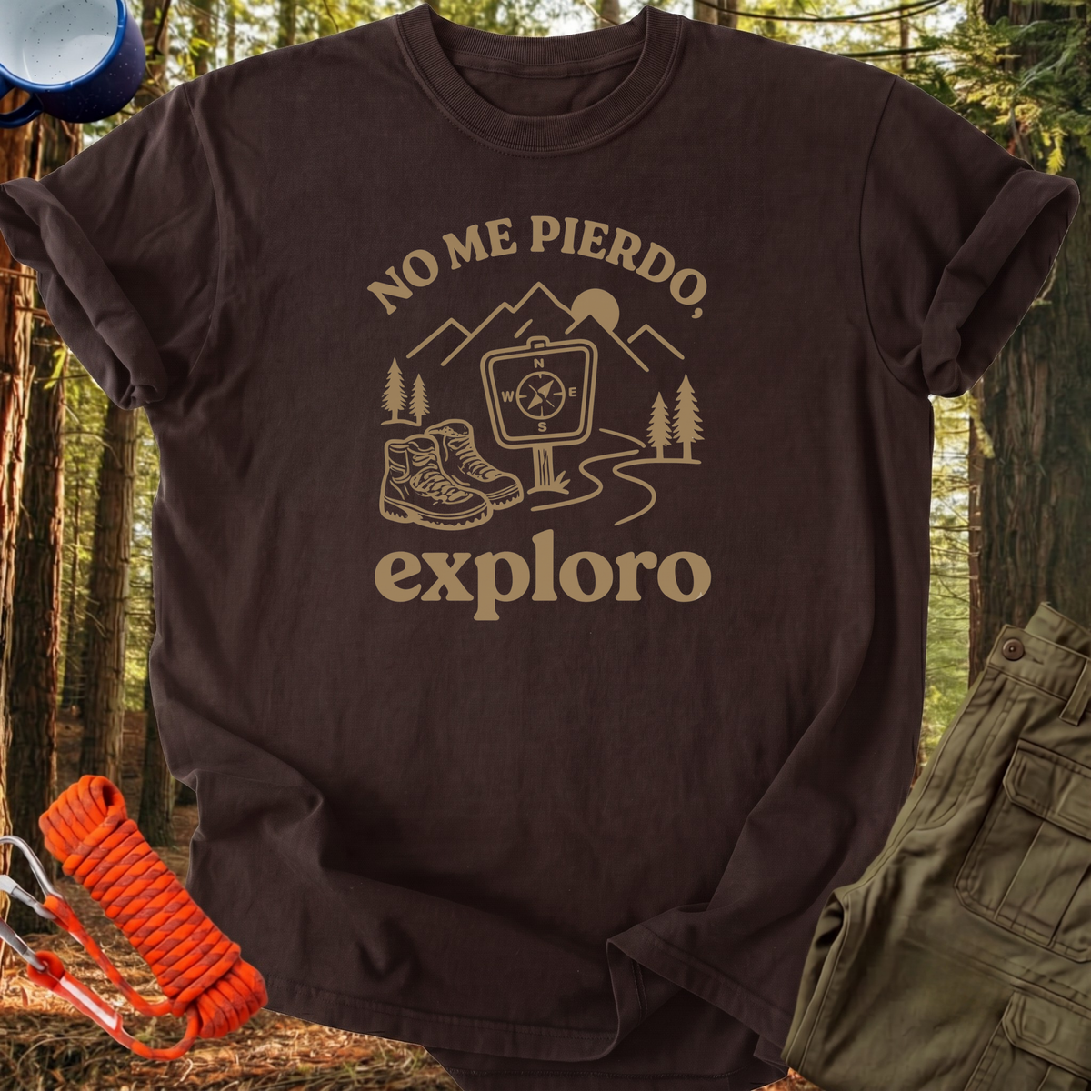 Camiseta No Me Pierdo, Exploro