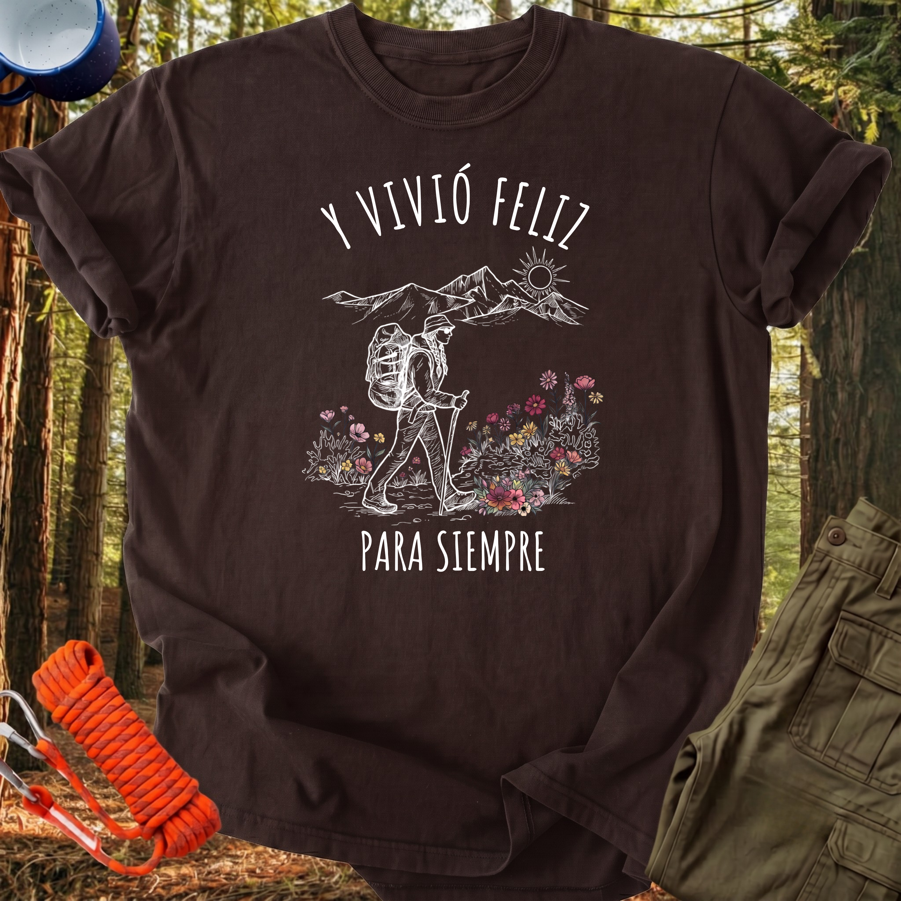 Camiseta Y Vivió Feliz