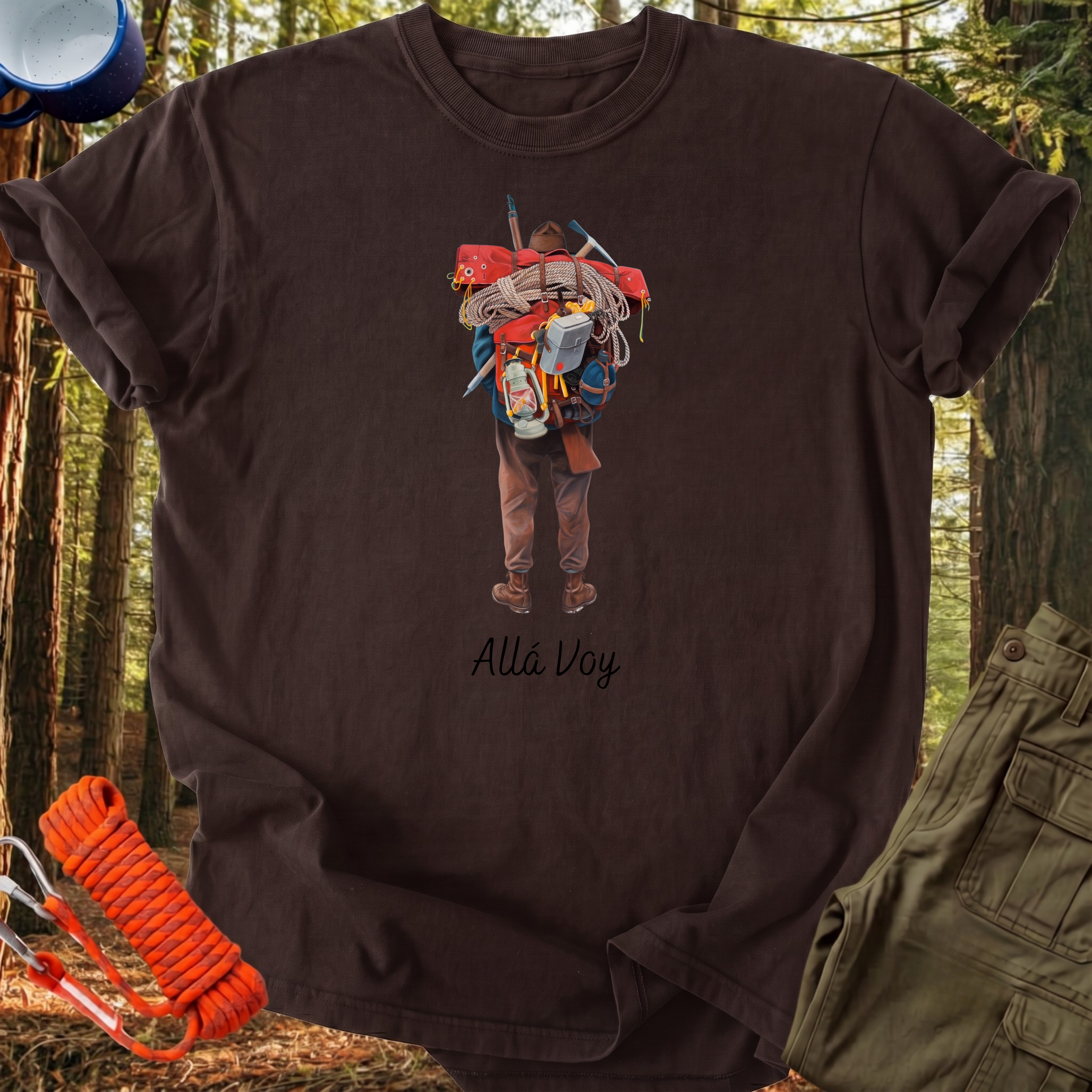 Camiseta Allá Voy