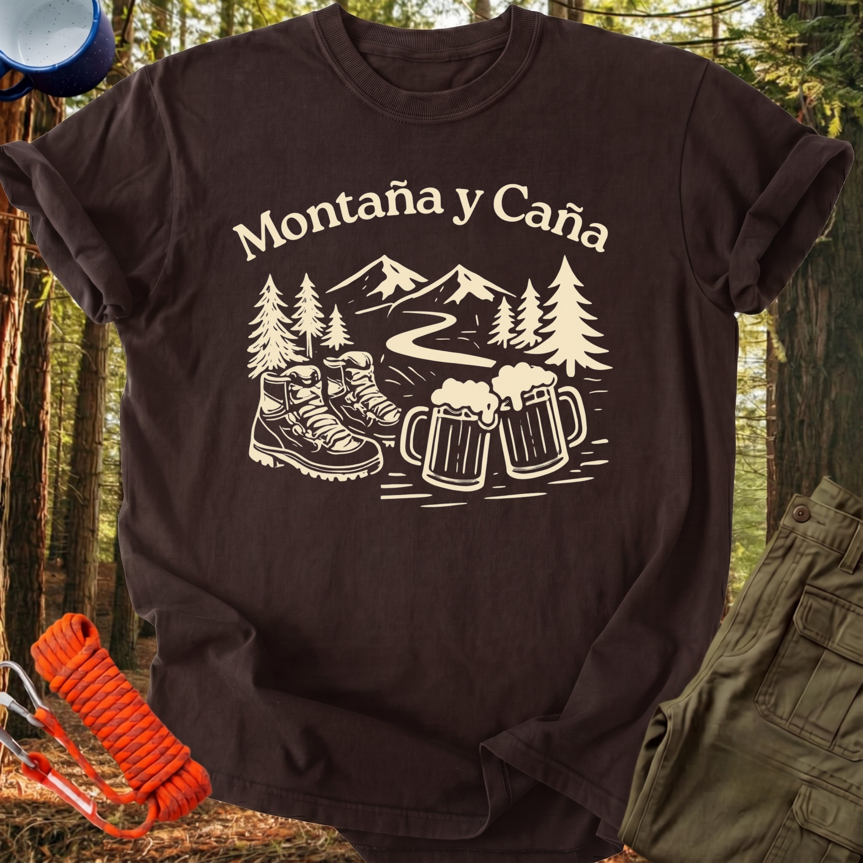 Camiseta Montaña y Caña