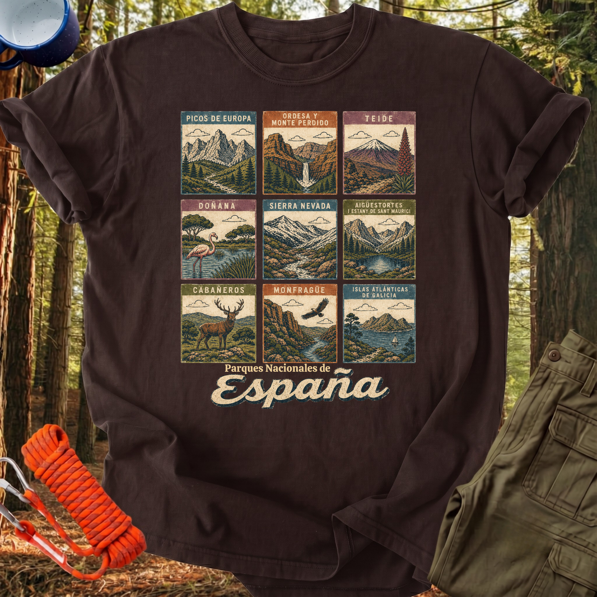 Camiseta Parques de España