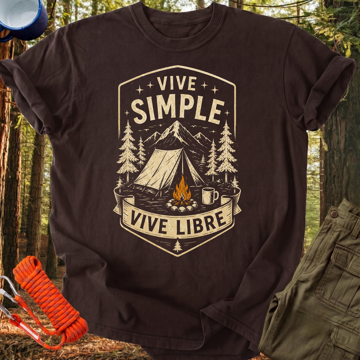 Camiseta Vive Simple