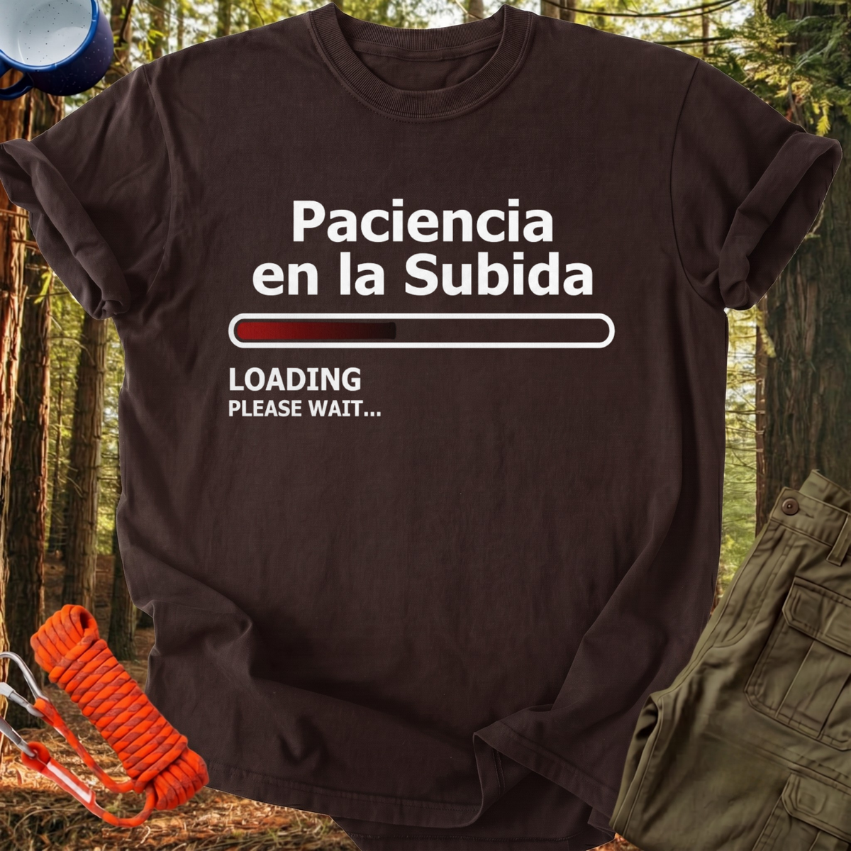 Camiseta Paciencia en la Subida