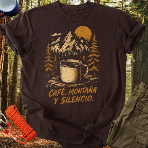Camiseta Café y Montaña