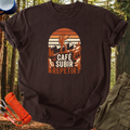 Camiseta Cafe, Subir, Repetir