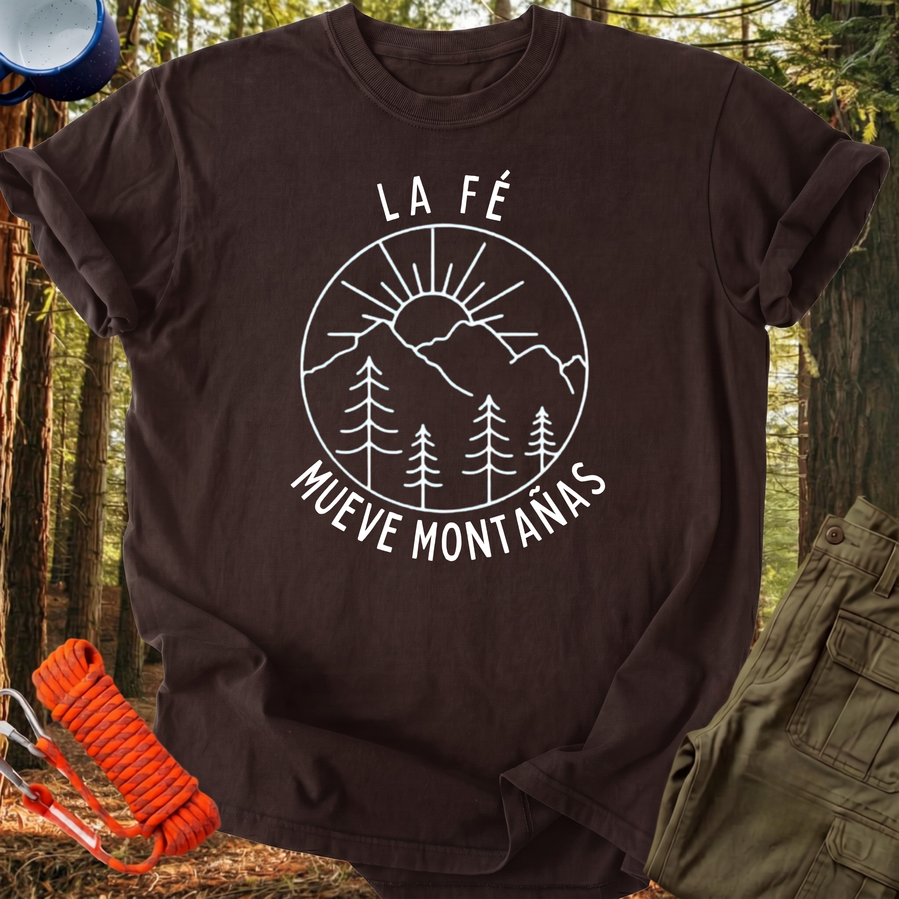Camiseta La Fé Mueve Montañas