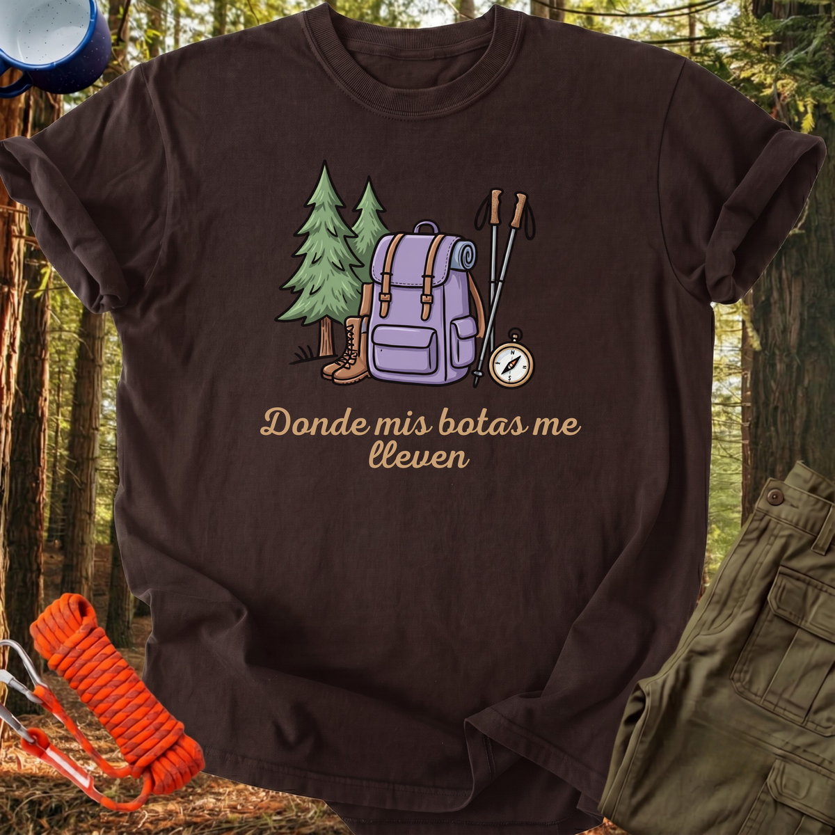 Camiseta Donde Mis Botas Me Lleven