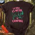 Camiseta La Vida de Camping