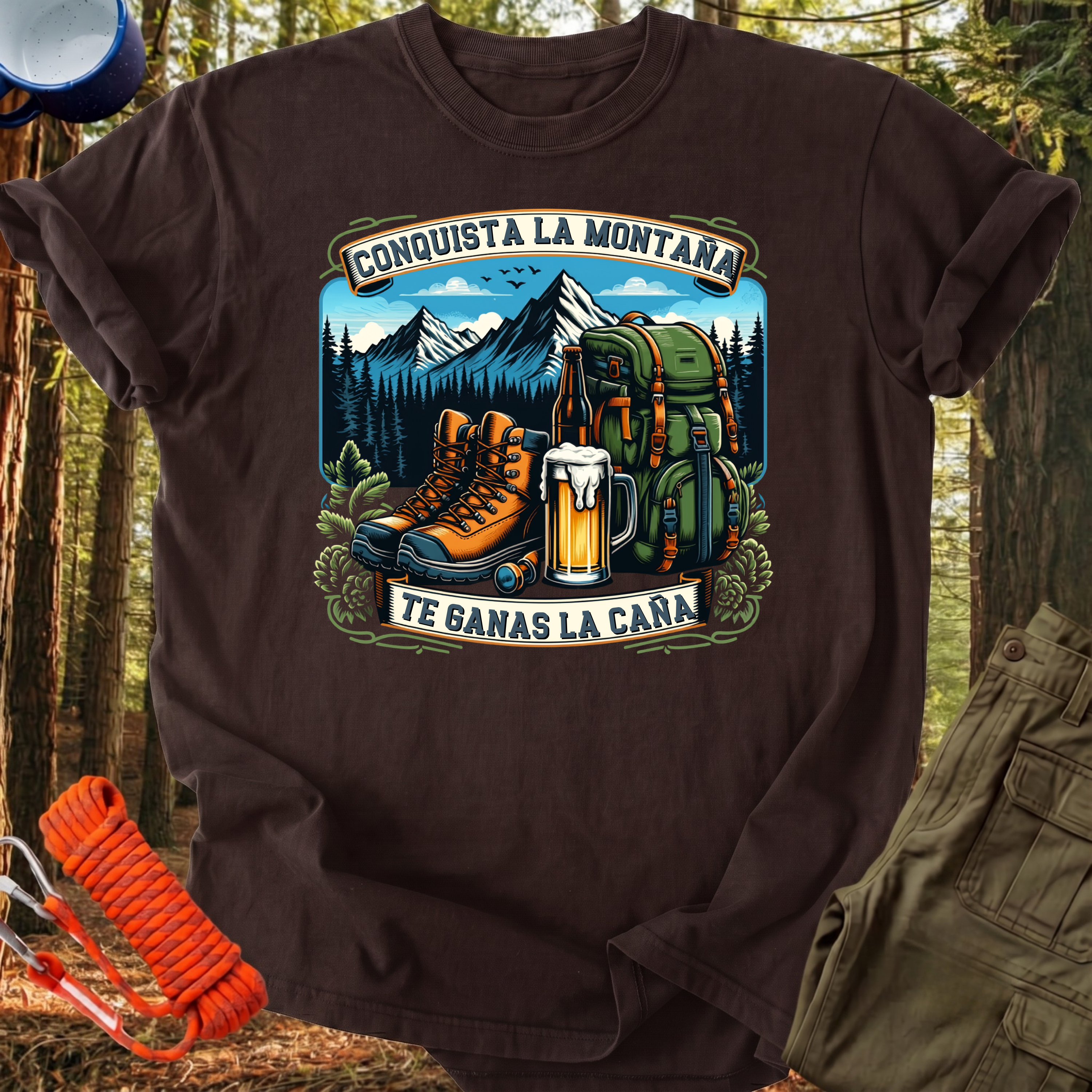 Camiseta Conquista la Montaña