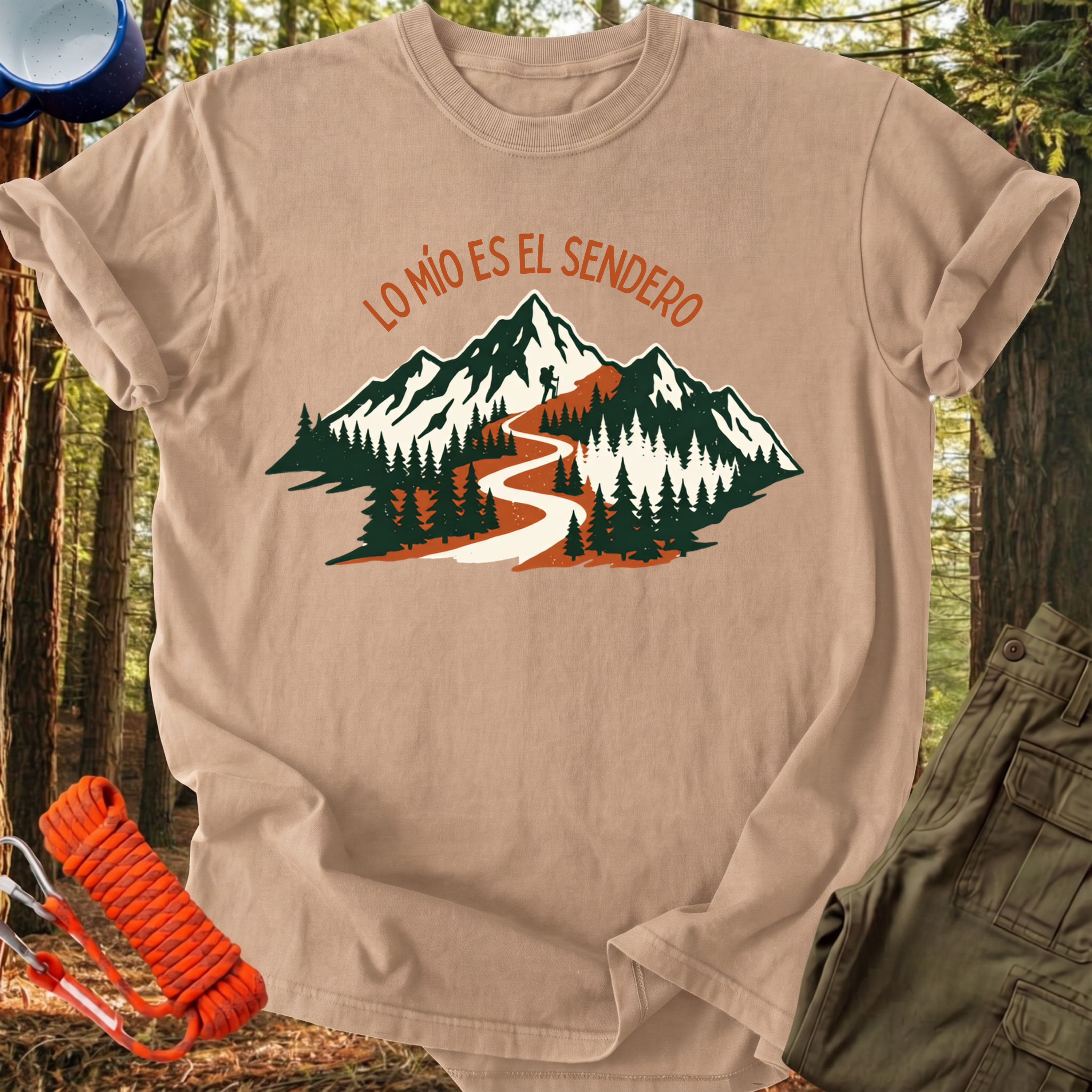 Camiseta Lo Mío es el Sendero
