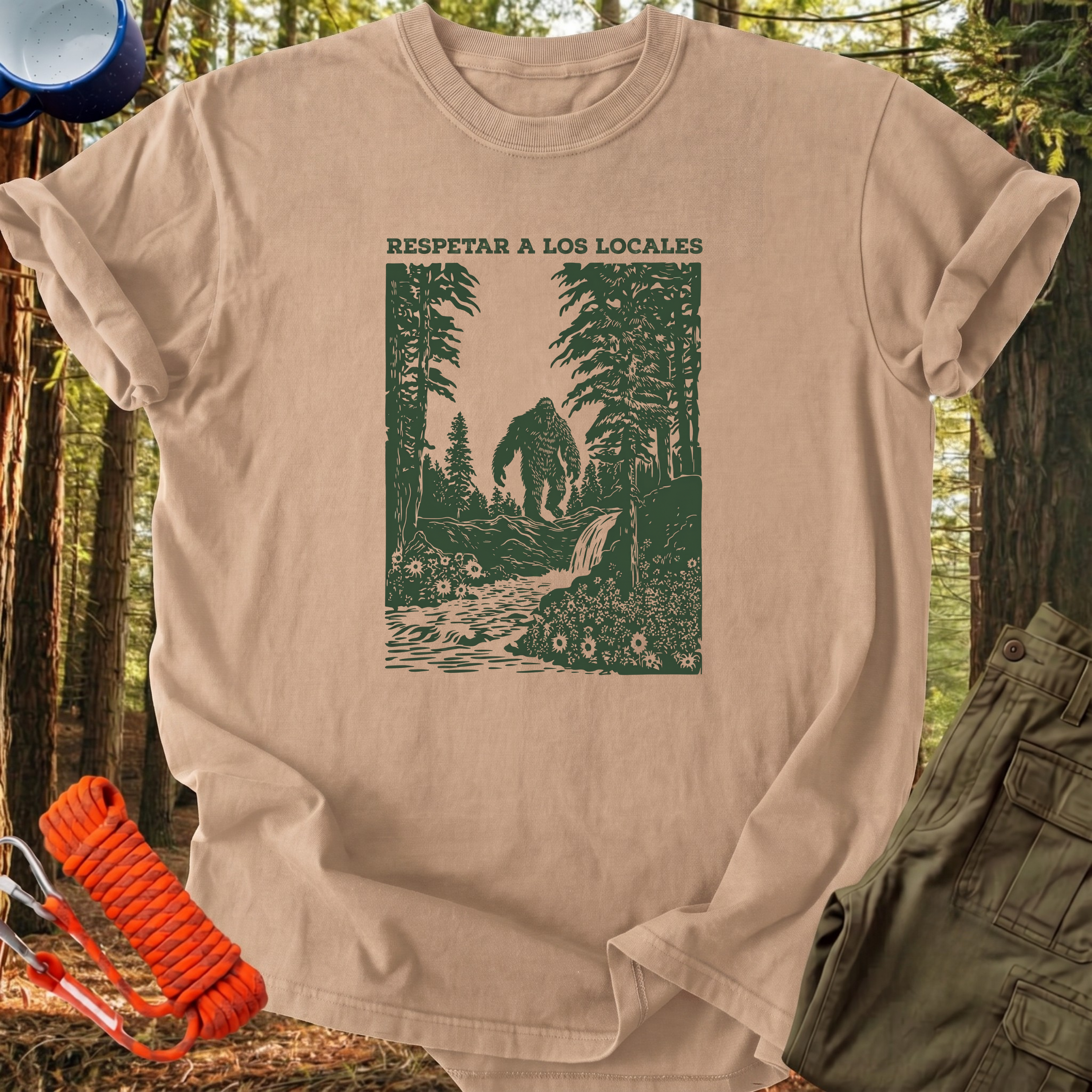 Camiseta Respetar a los Locales
