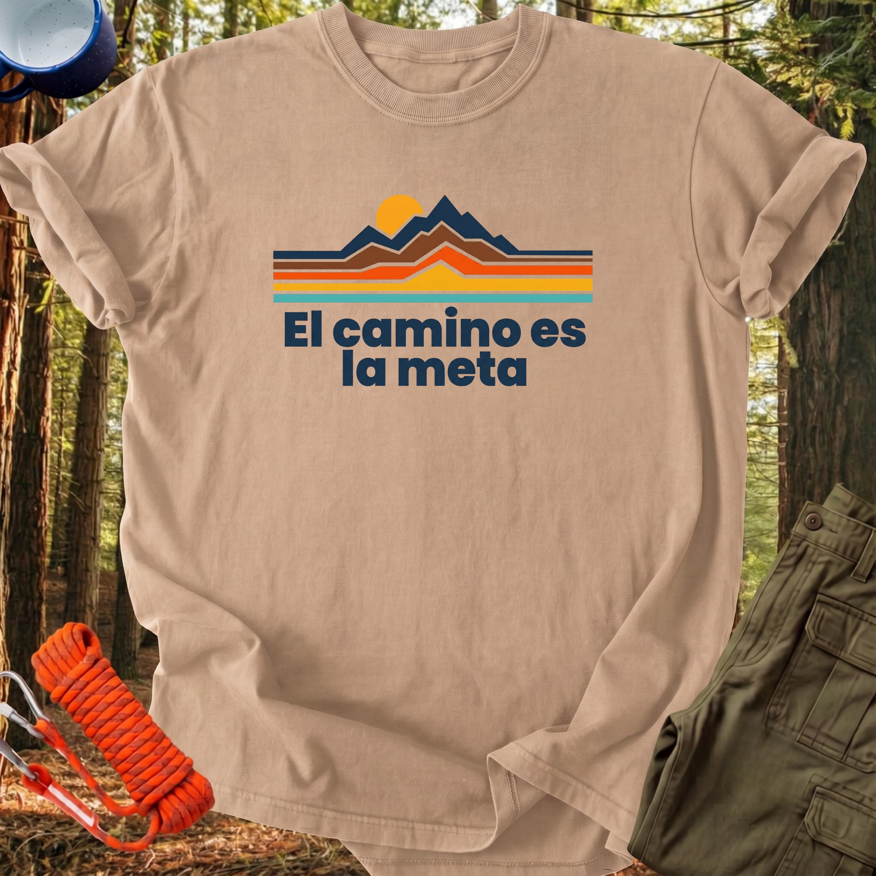 Camiseta el Camino es la Meta