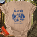 Camiseta Humano ir de Camping