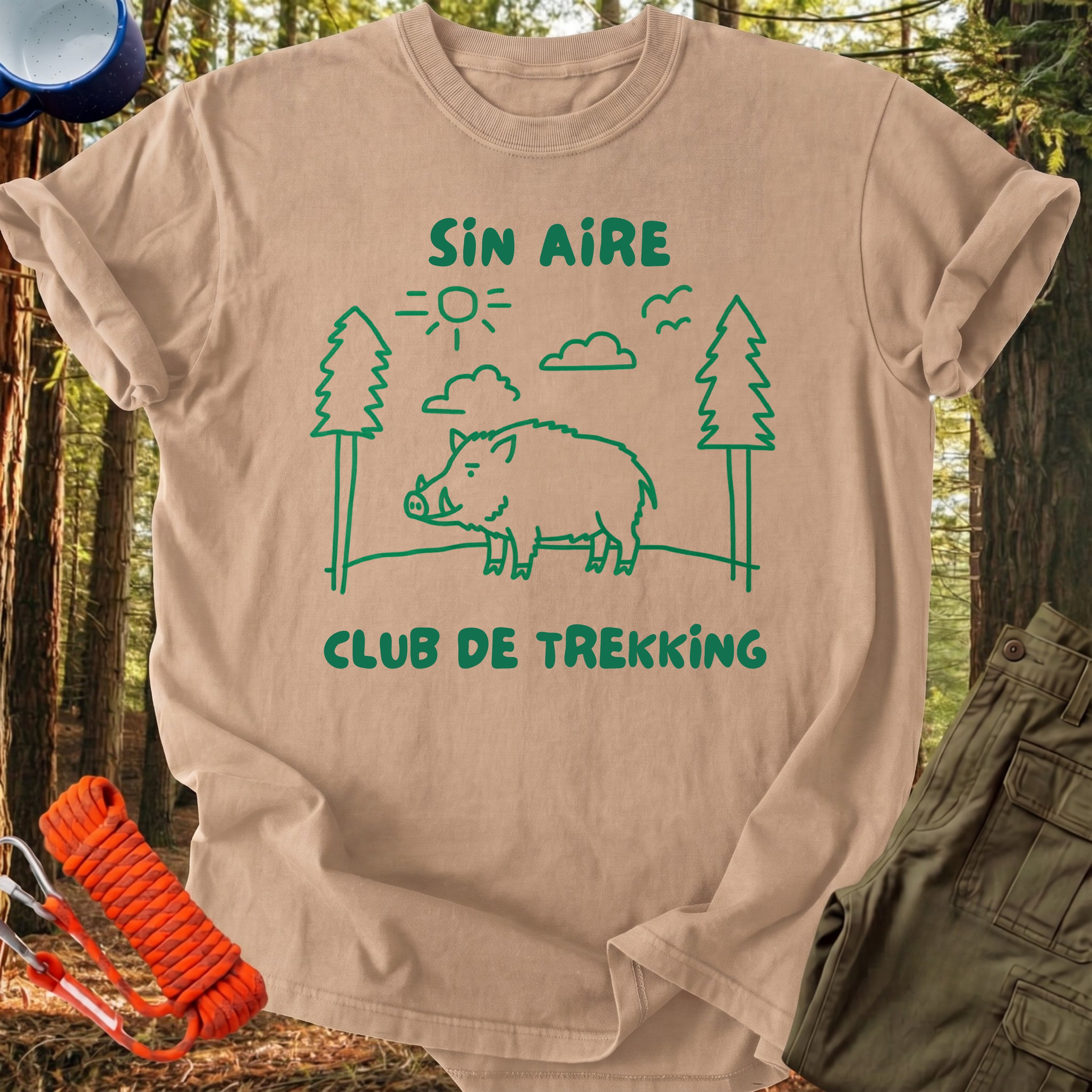 Camiseta Sin Aire Club de Trekking