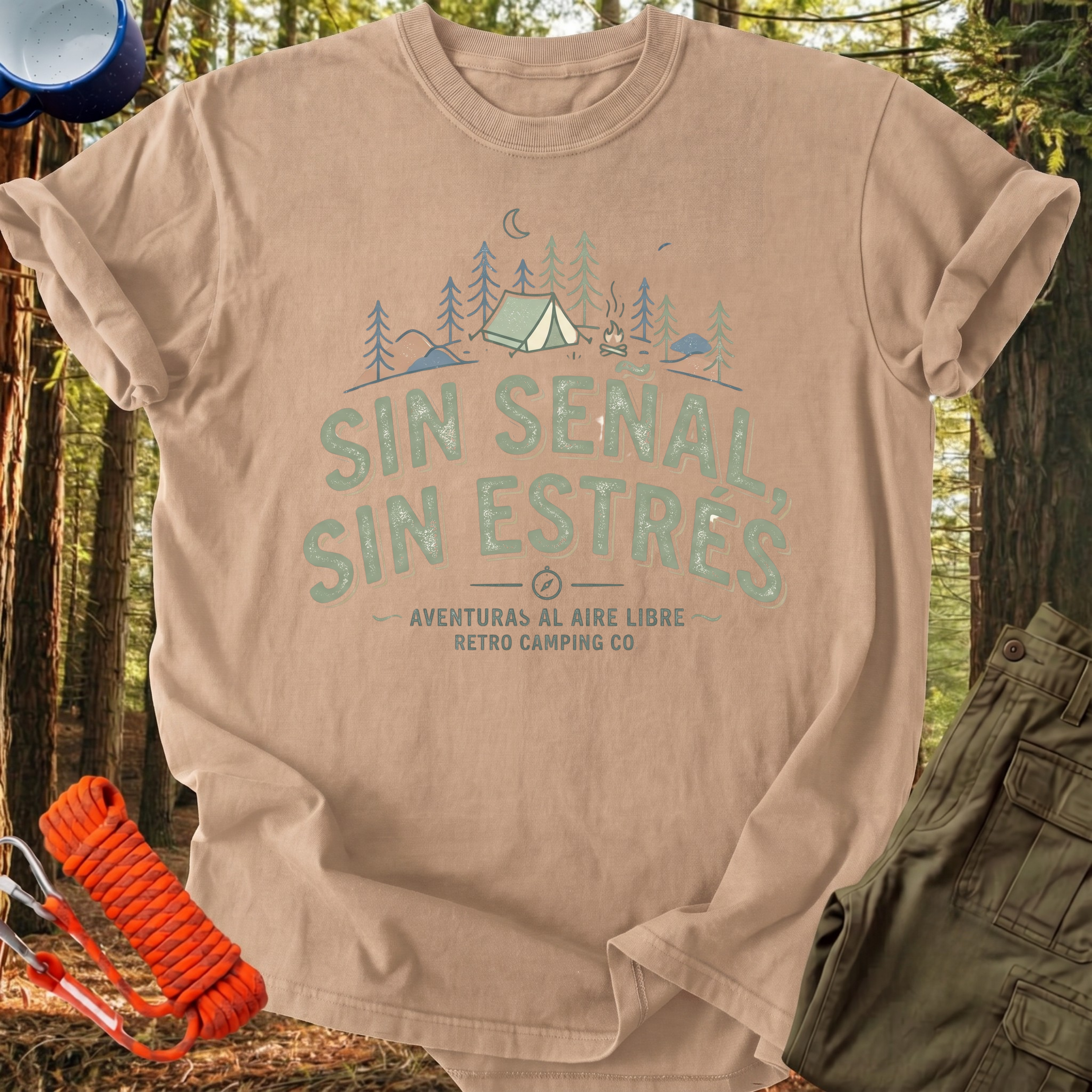 Camiseta Sin señal, Sin estrés
