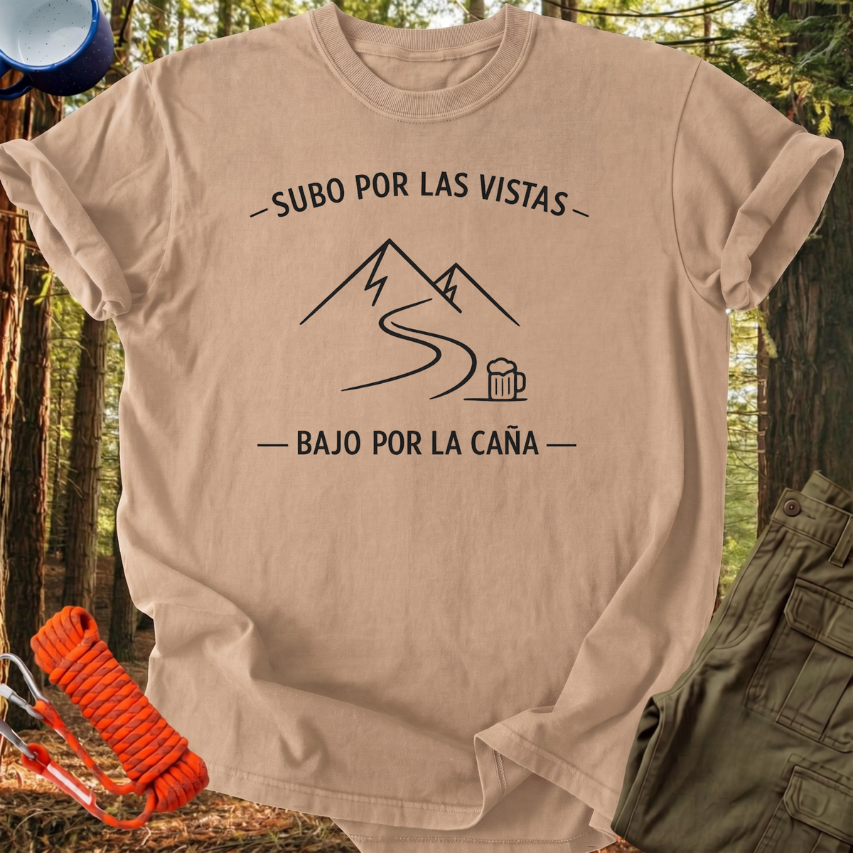 Camiseta Subo por las Vistas