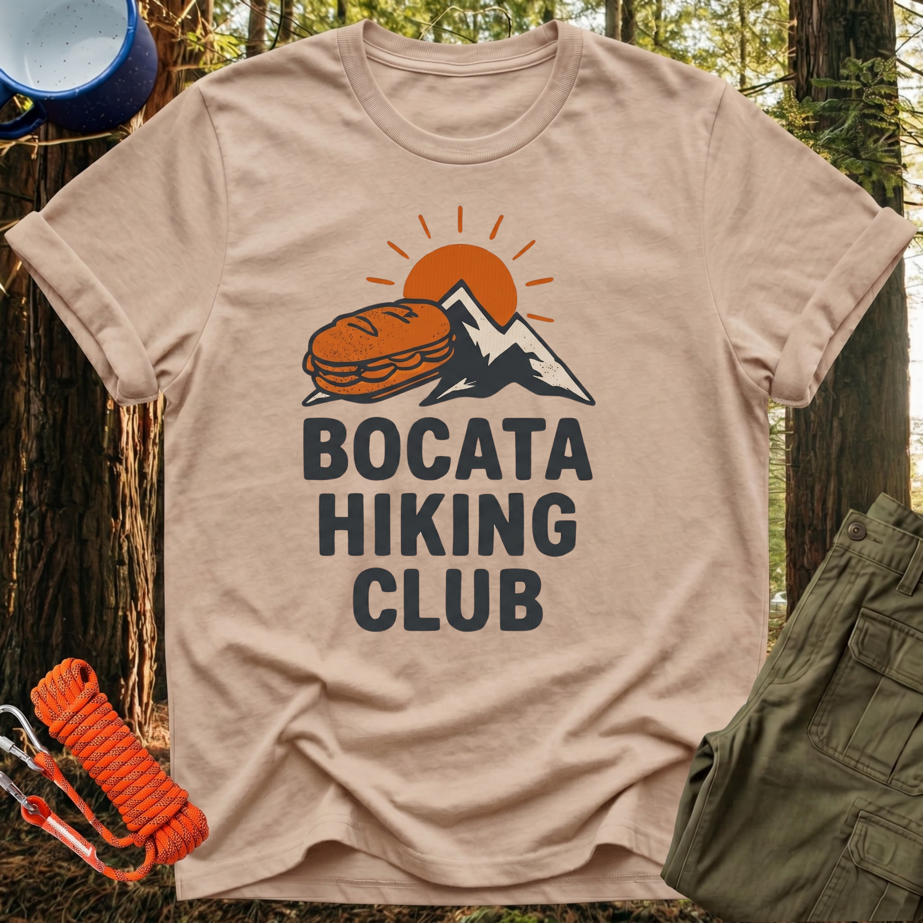 Camiseta Club de Senderismo Bocata