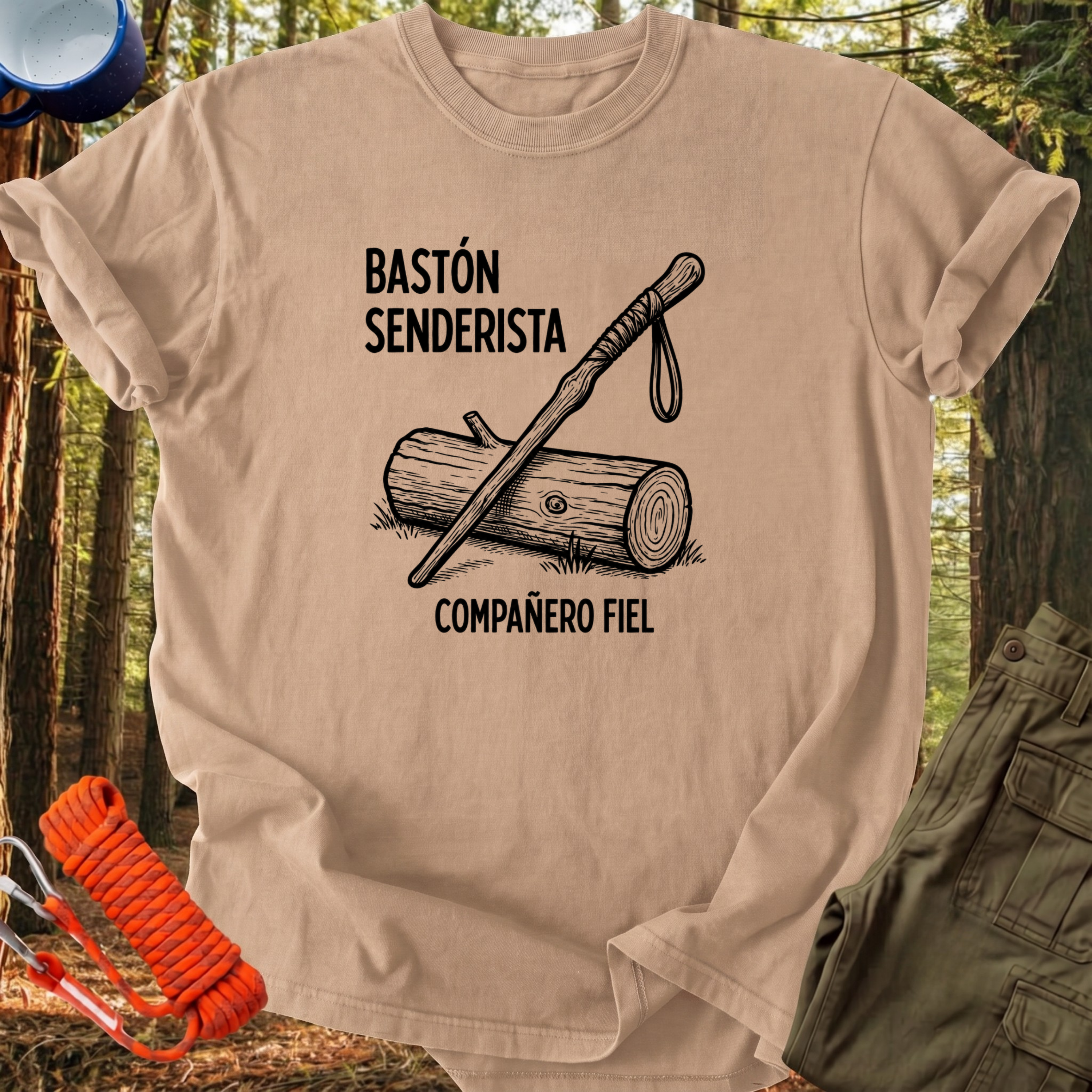Camiseta Bastón Senderista